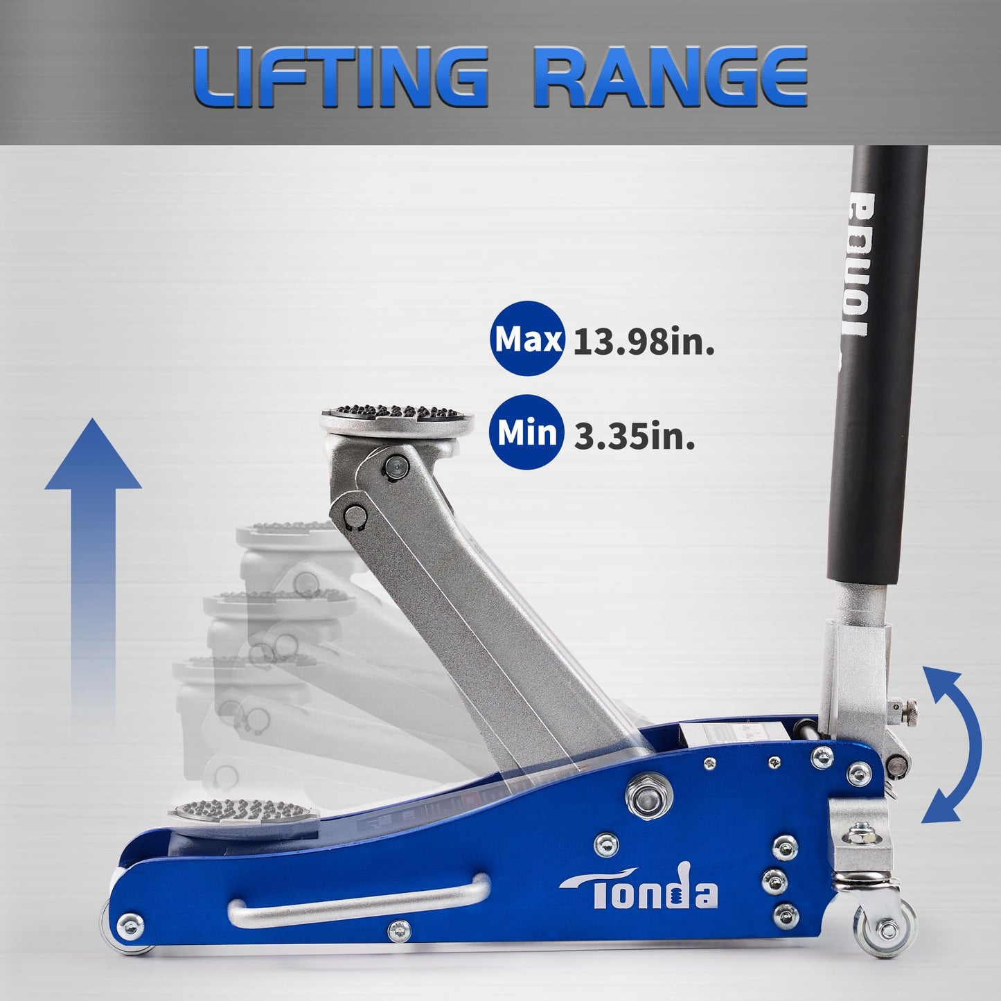 2-Ton Rapid-Lift Floor Jack
