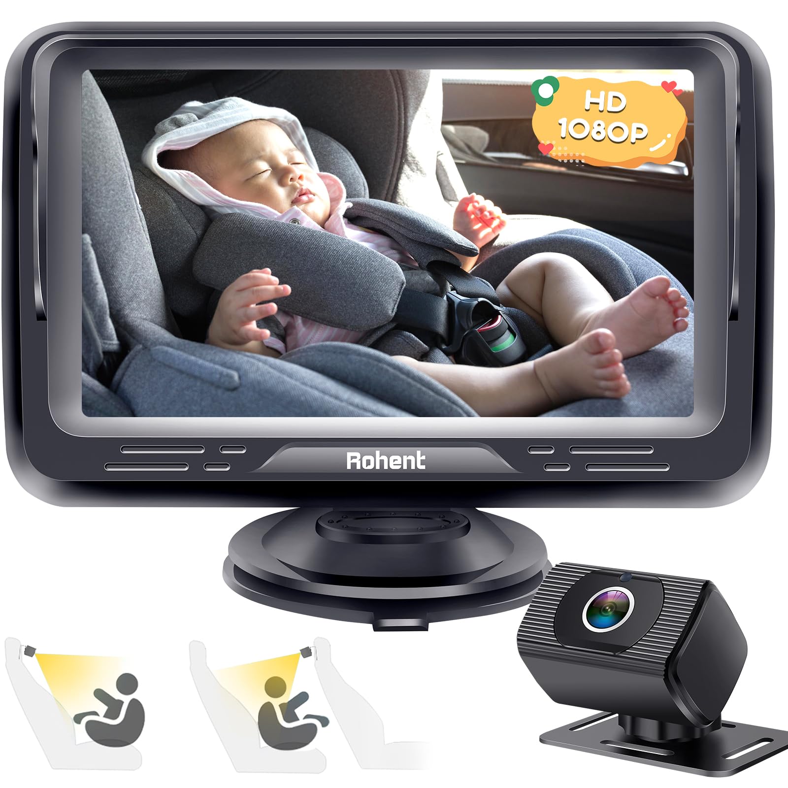 Baby Car Camera with Night Vision - CarsBling - Best Car Gifts & Accessories