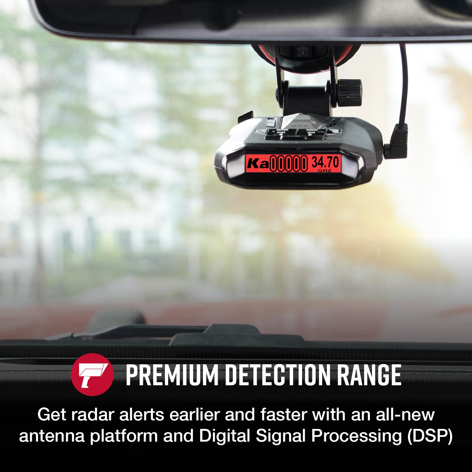 Cobra RAD 700i Laser Radar Detector with Premium Detection - CarsBling - Best Car Gifts & Accessories