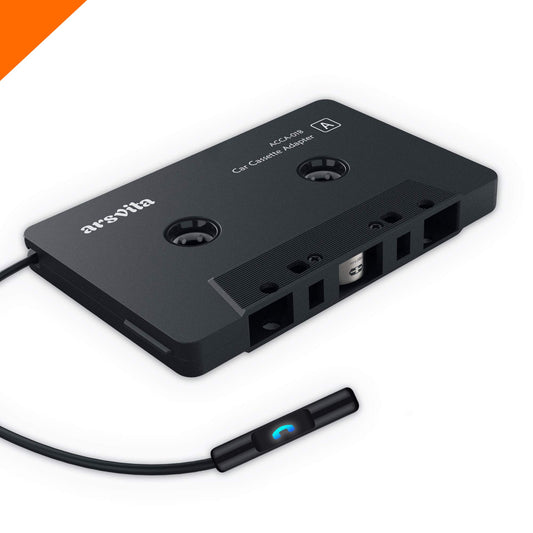 Bluetooth Cassette Receiver, Tape Player Adapter - CarsBling - Best Car Gifts & Accessories