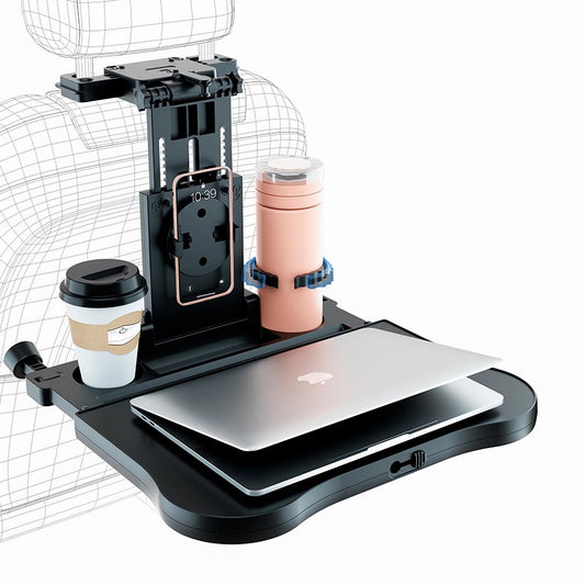 VRBFF Car Backseat Tray Table: Convenient Multifunctional Travel Companion - CarsBling - Best Car Gifts & Accessories