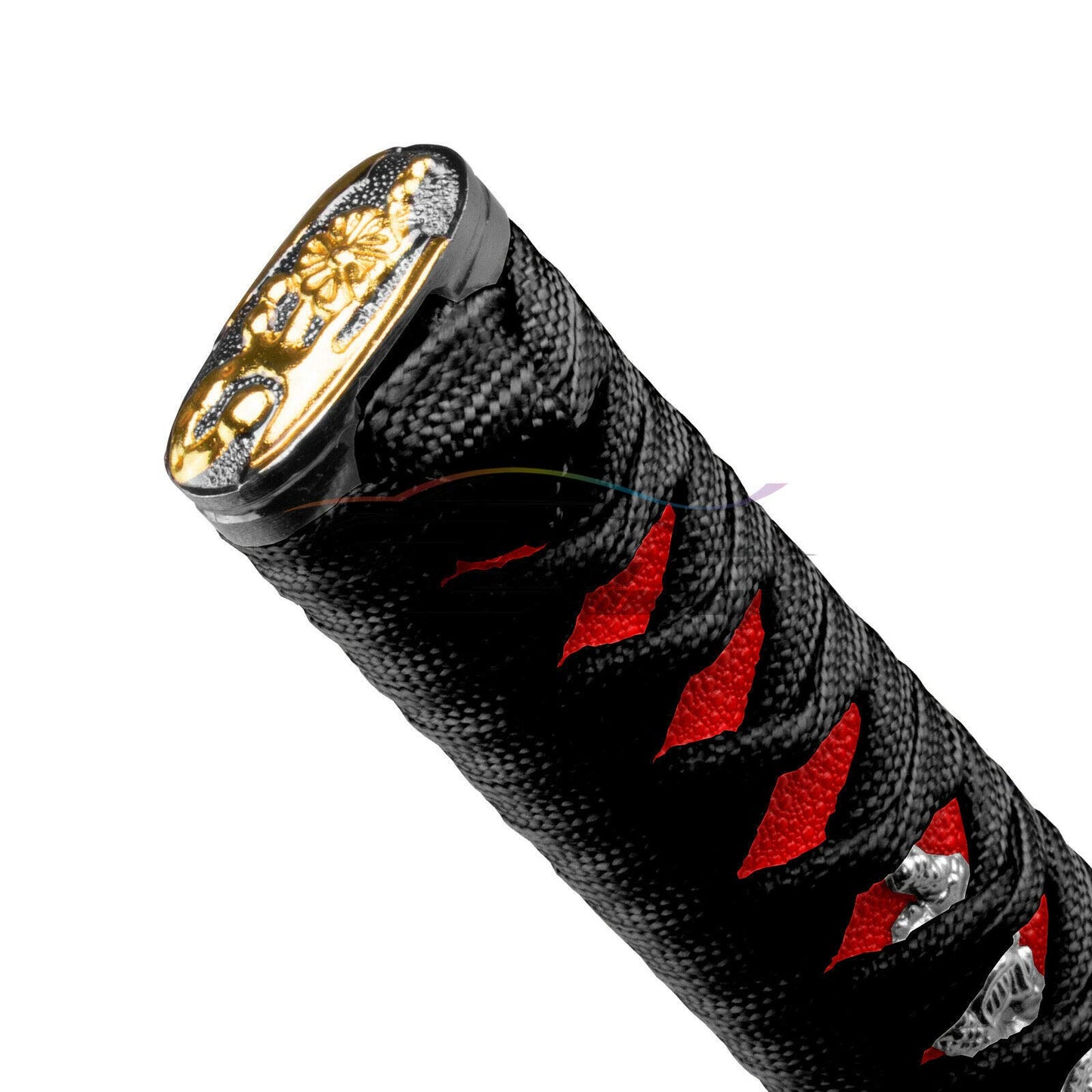 Black Red Shift Knob Samurai Sword Alloy Katana with Adapter - CarsBling - Best Car Gifts & Accessories