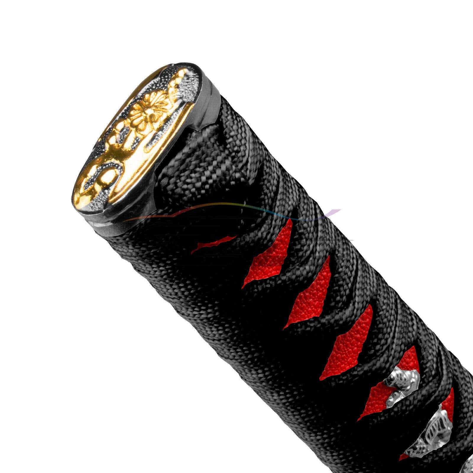 Black Red Shift Knob Samurai Sword Alloy Katana with Adapter - CarsBling - Best Car Gifts & Accessories