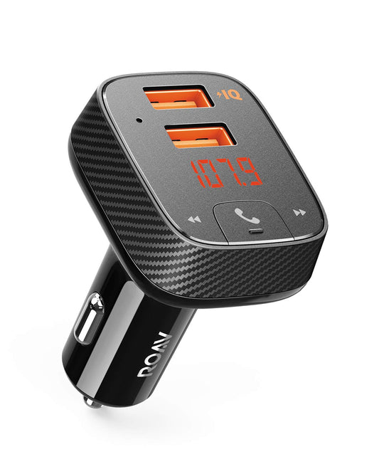 SmartCharge F2 Bluetooth FM Transmitter with Car Locator - CarsBling - Best Car Gifts & Accessories