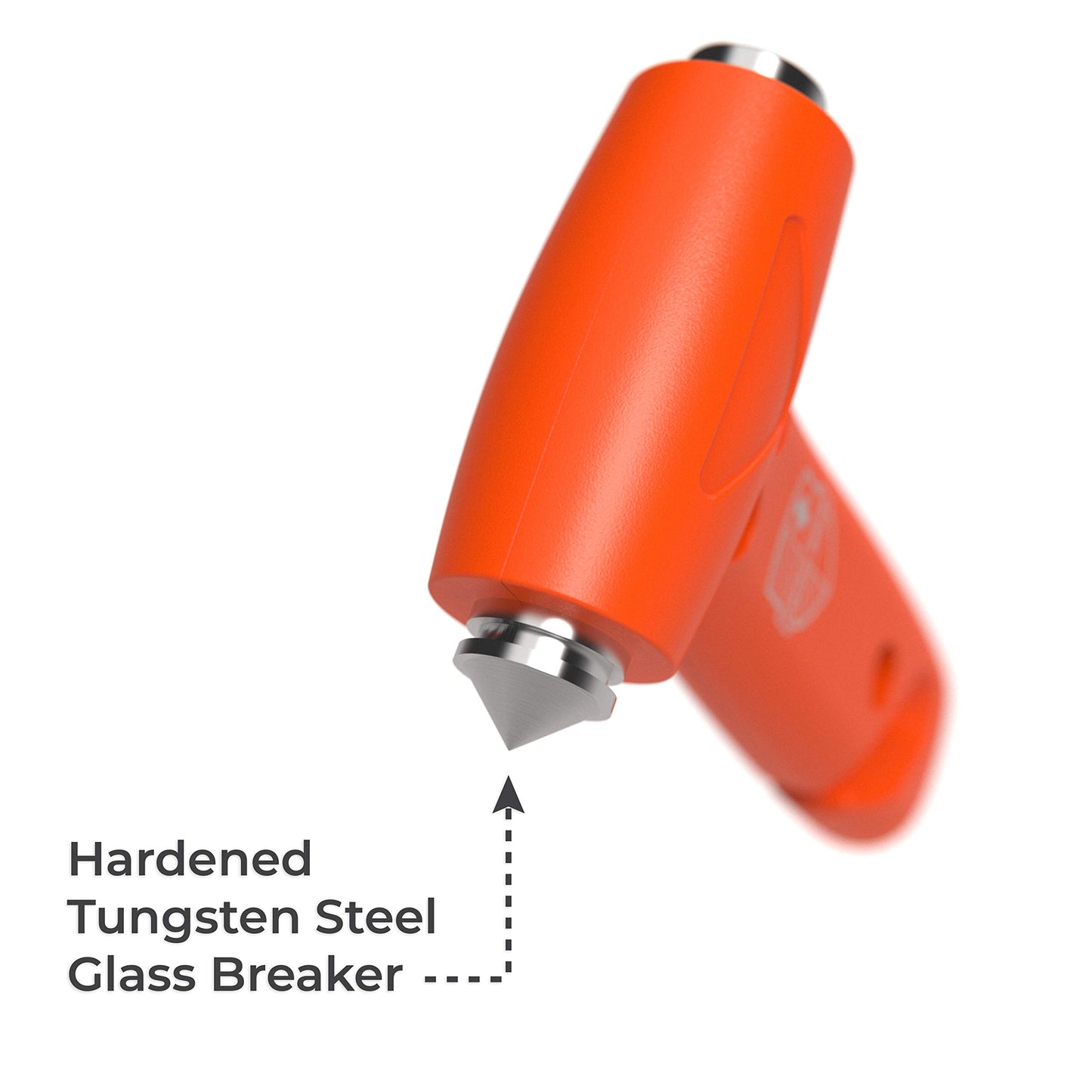 Durable 5-1 Car Window Breaker Tool, Seatbelt Cutter - Orange (1 Pack) - CarsBling - Best Car Gifts & Accessories