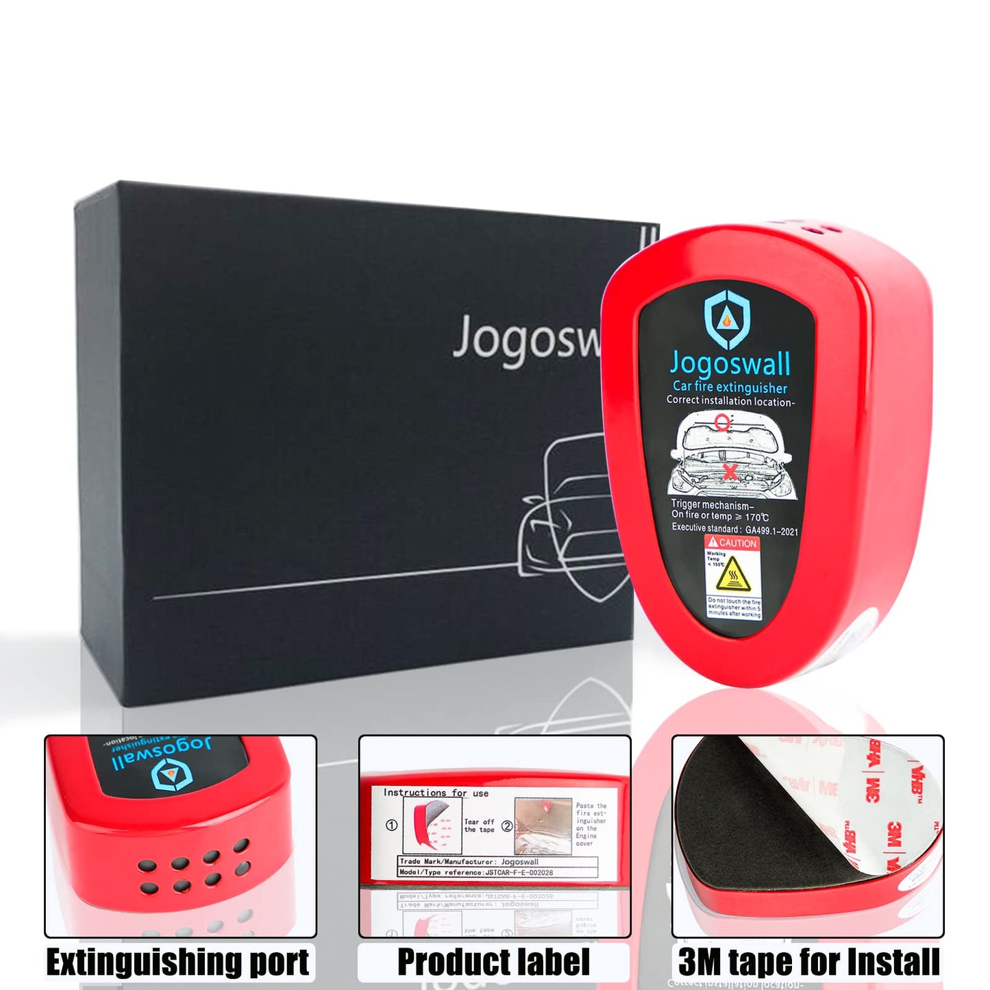 Automatic Fire Extinguisher for Car, Small Fire Extinguisher - CarsBling - Best Car Gifts & Accessories
