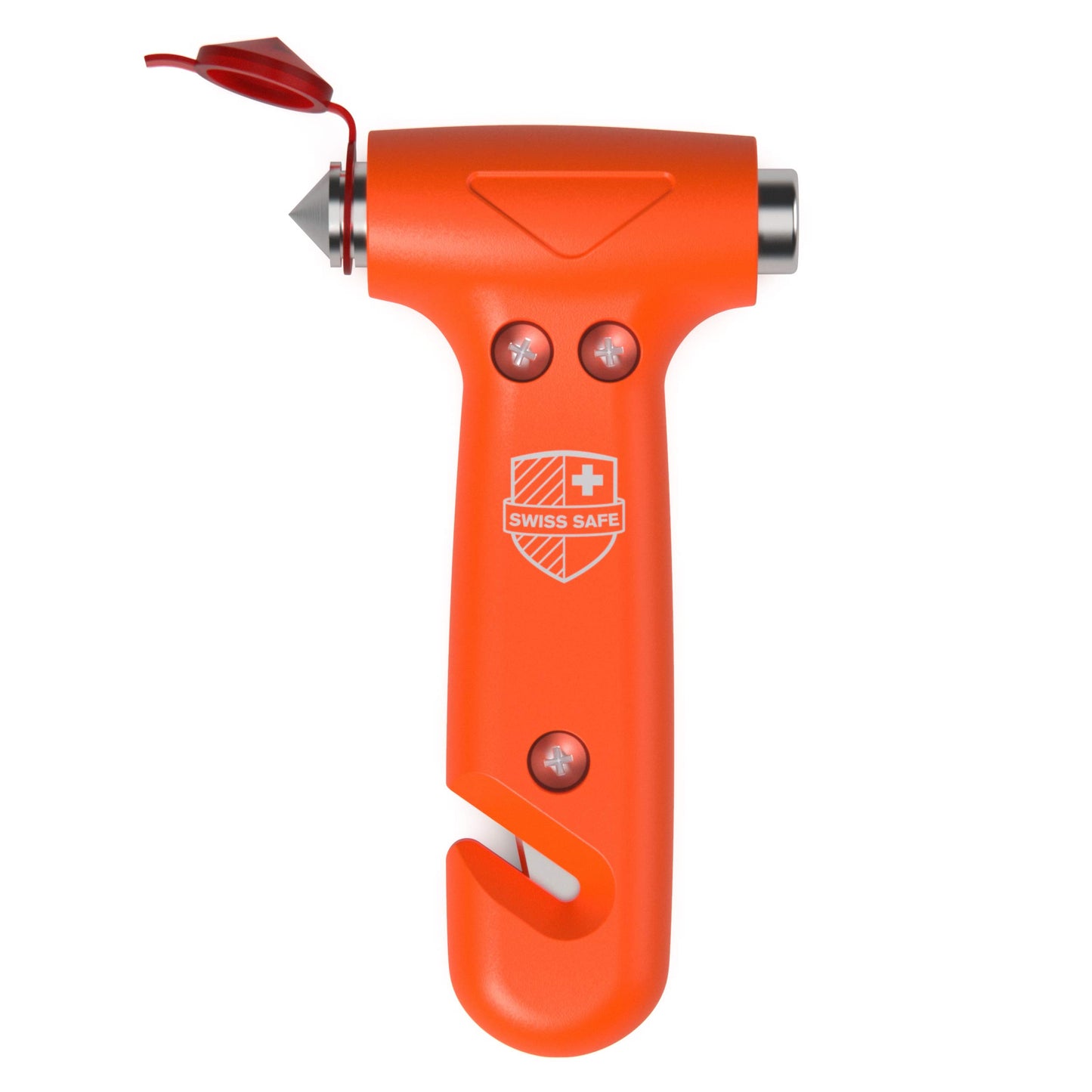 Durable 5-1 Car Window Breaker Tool, Seatbelt Cutter - Orange (1 Pack) - CarsBling - Best Car Gifts & Accessories