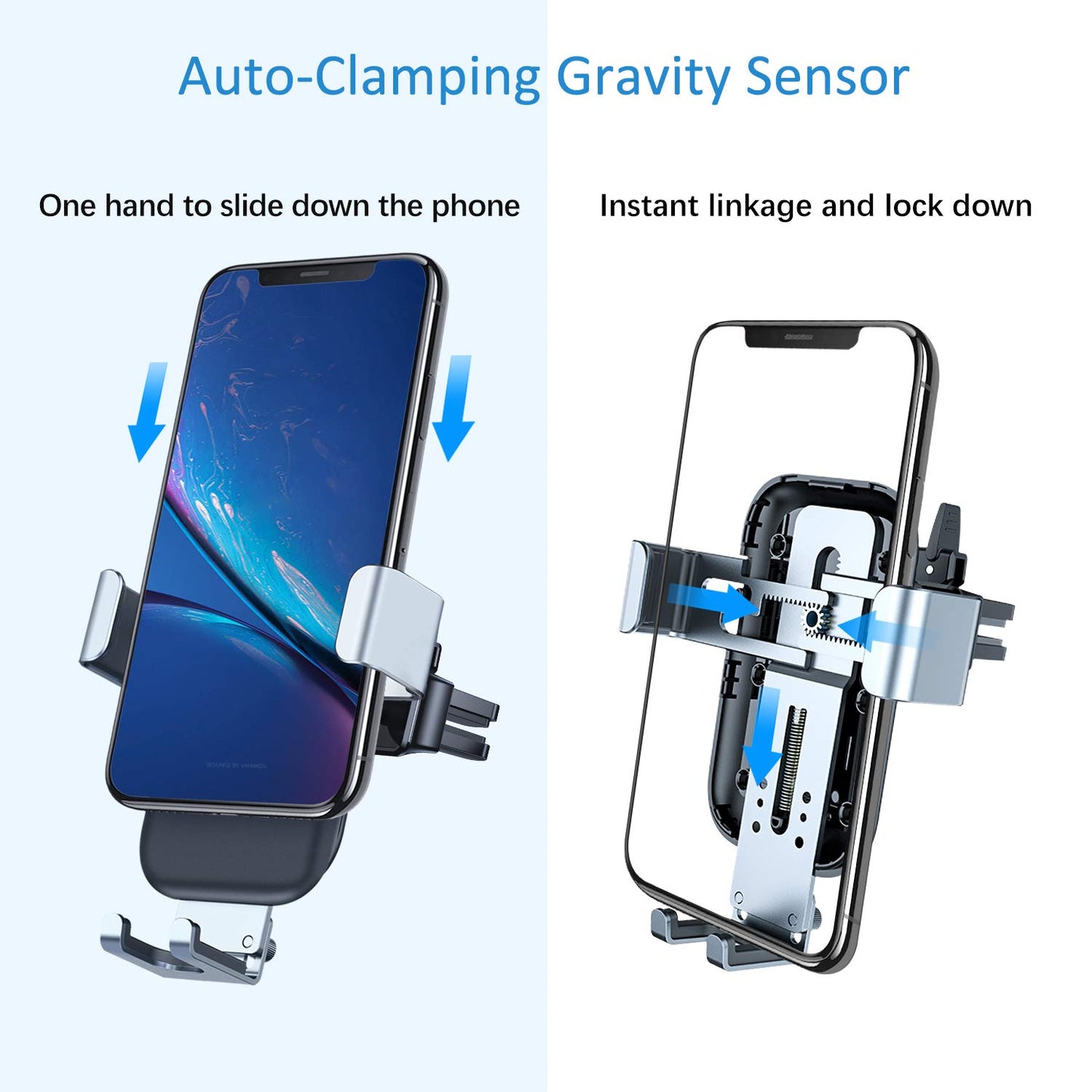 VANMASS Car Mount Wireless Charger: Keep Your Phone Powered Up on the Go - CarsBling - Best Car Gifts & Accessories