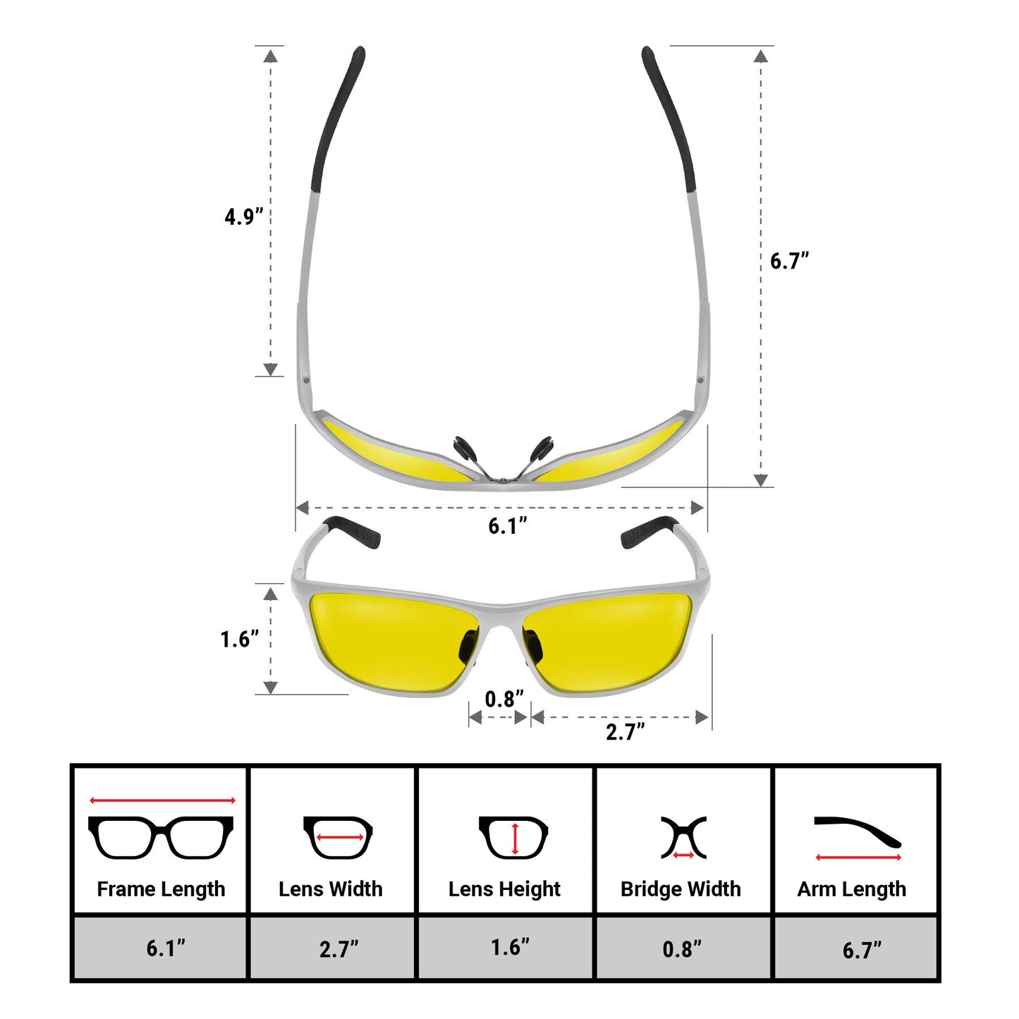 Night Vision Glasses for Driving - CarsBling - Best Car Gifts & Accessories