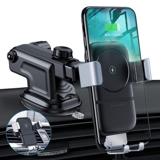 VANMASS Car Mount Wireless Charger: Keep Your Phone Powered Up on the Go - CarsBling - Best Car Gifts & Accessories