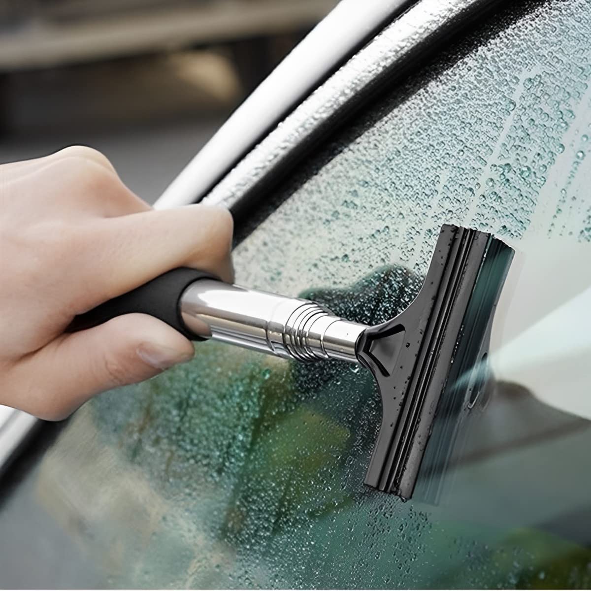 Car Rearview Mirror Wiper, Retractable Auto Glass Squeegee - CarsBling - Best Car Gifts & Accessories