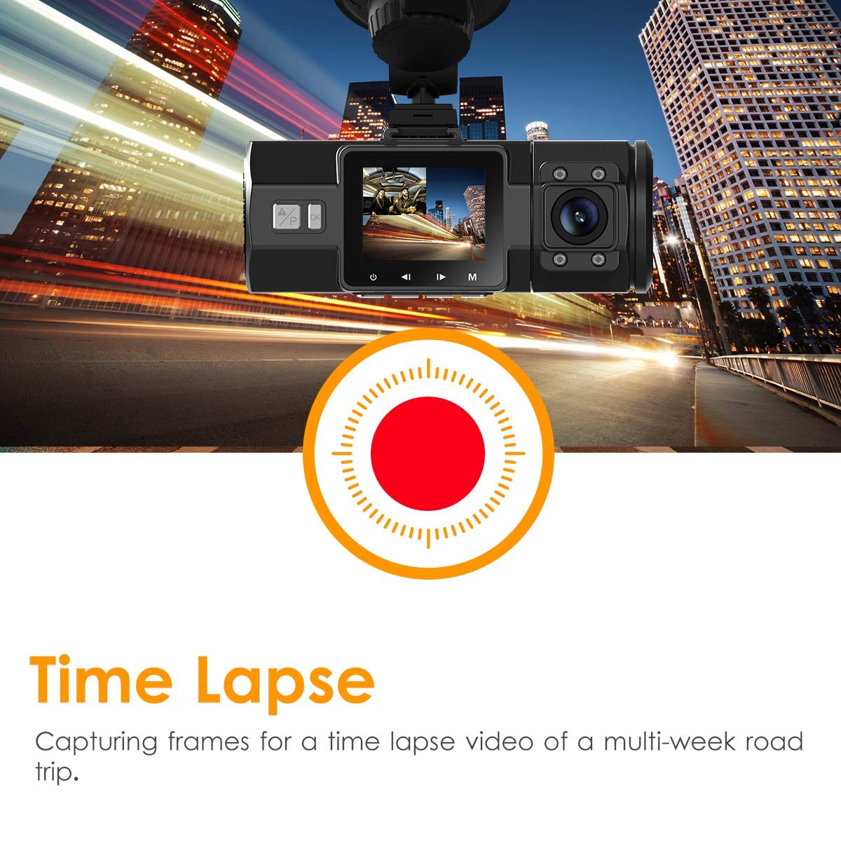 Vantrue N2 Pro Uber Dual Dash Cam Infrared Night Vision - CarsBling - Best Car Gifts & Accessories