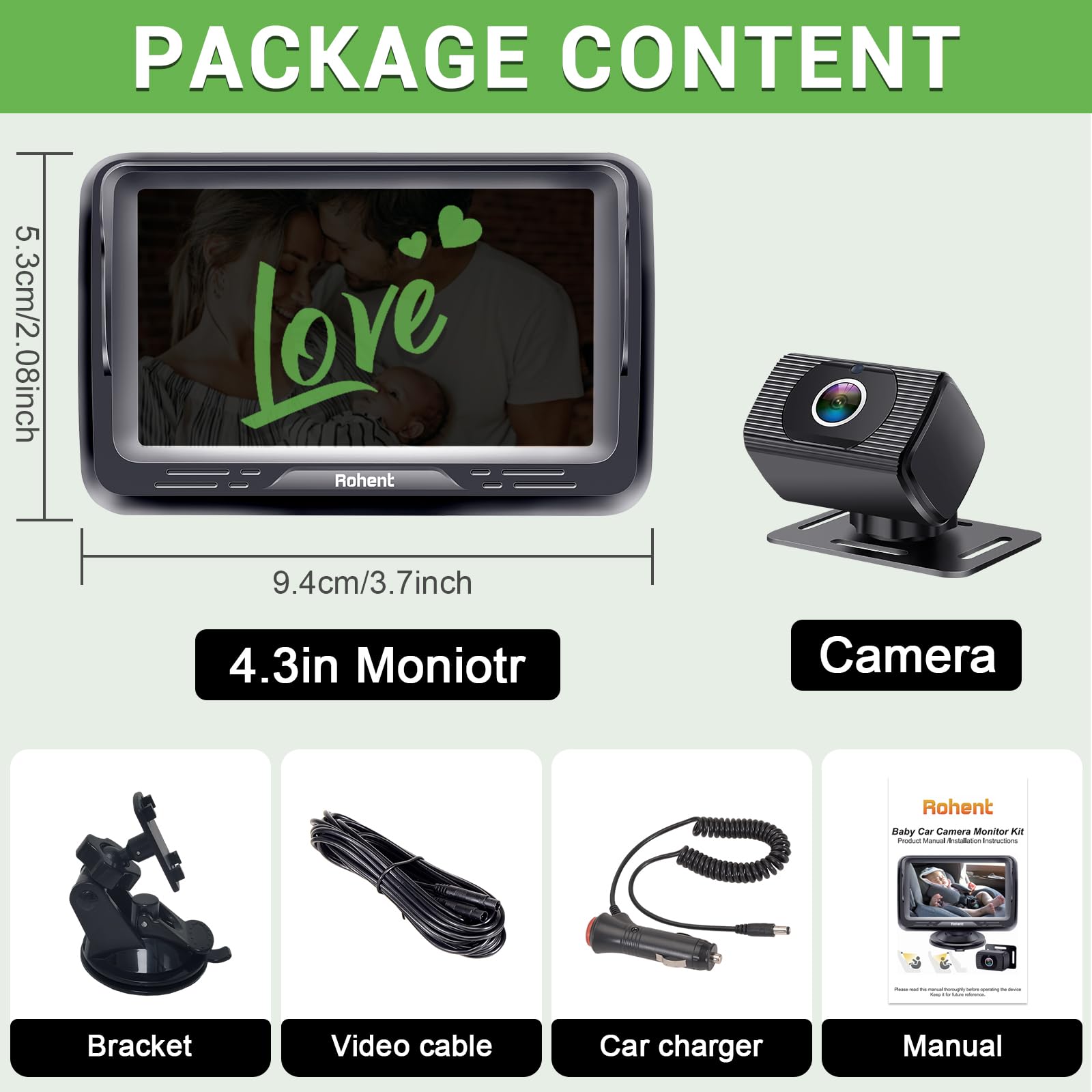 Baby Car Camera with Night Vision - CarsBling - Best Car Gifts & Accessories