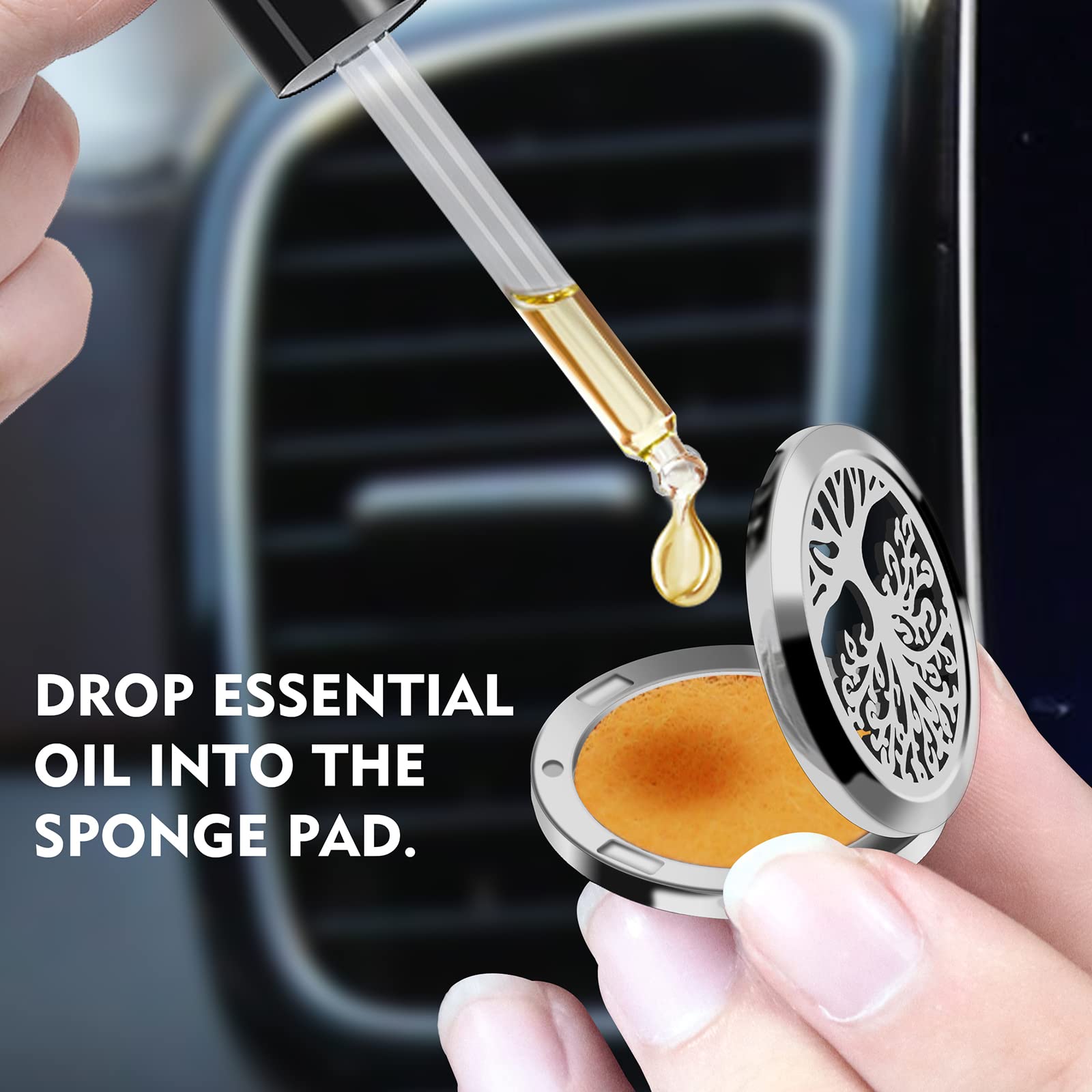 Car Diffuser Vent Clips Essential Oils Scents Aromatherapy Perfume - CarsBling - Best Car Gifts & Accessories
