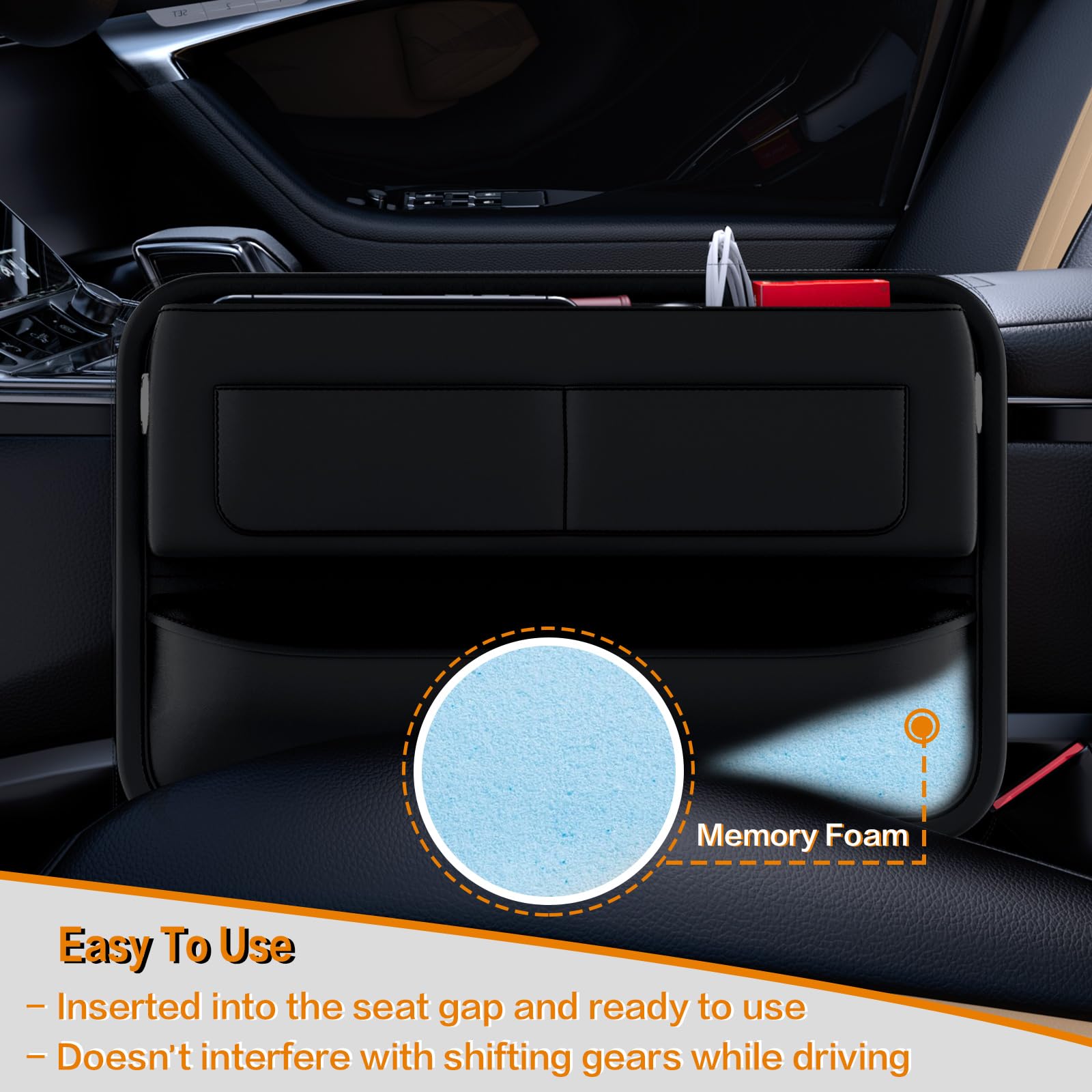 Car Seat Gap Filler - CarsBling - Best Car Gifts & Accessories