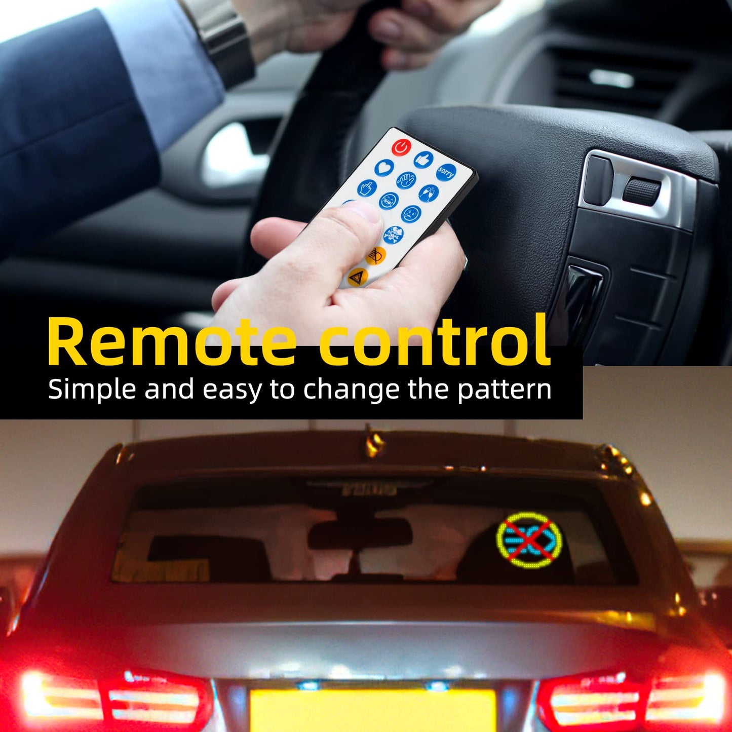 Programmable LED Sign with Remote - CarsBling - Best Car Gifts & Accessories