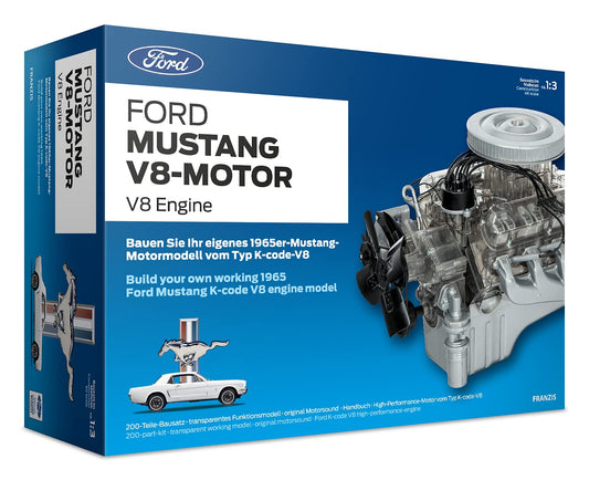 Franzis Ford Mustang V8 Model Engine Kit - CarsBling - Best Car Gifts & Accessories