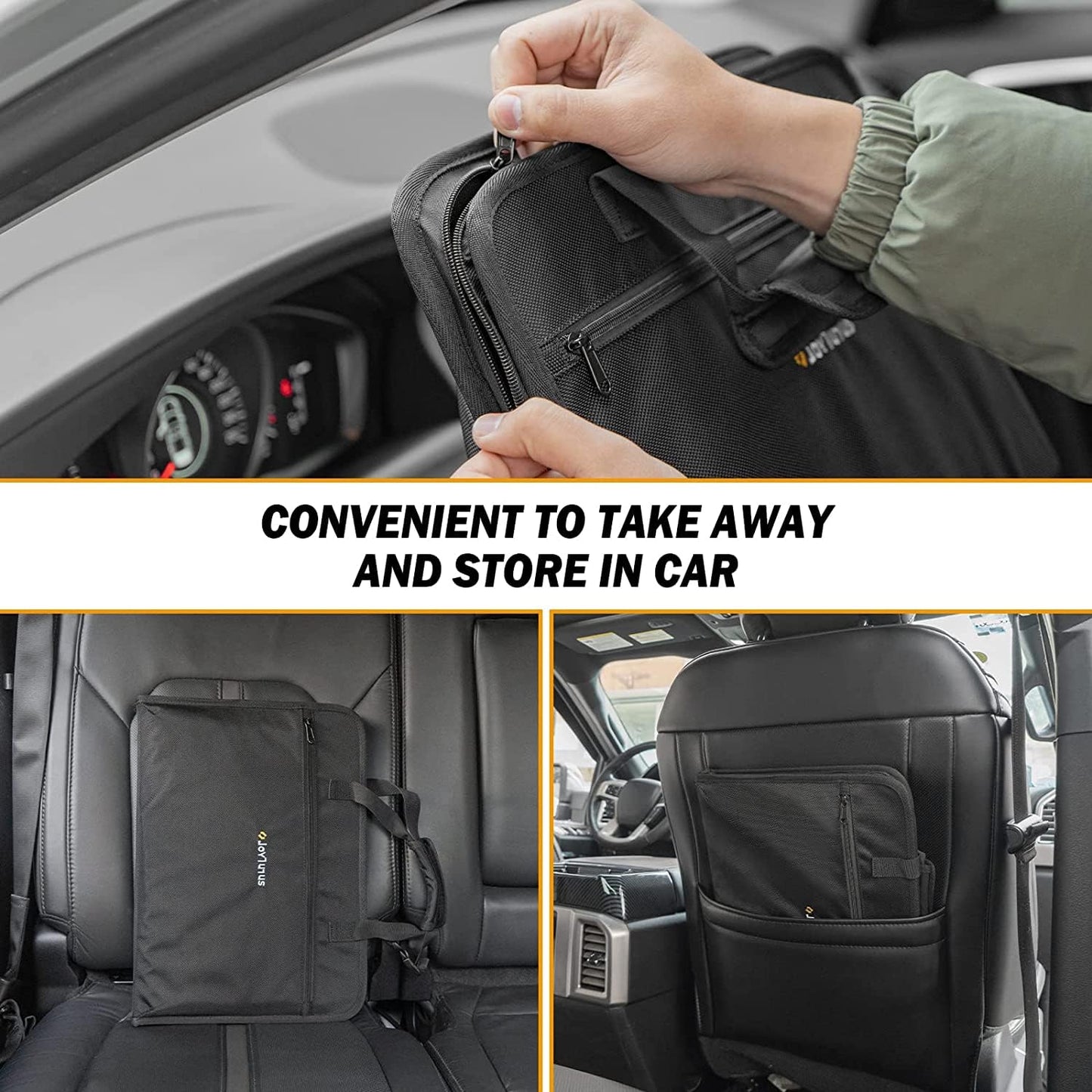 3 in 1 Steering Wheel Eating Tray, Car Back Seat Laptop Desk - CarsBling - Best Car Gifts & Accessories