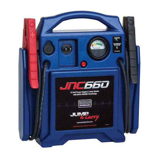 Jump-N-Carry JNC660 1700 Peak Amp 12 Volt Jump Starter - CarsBling - Best Car Gifts & Accessories