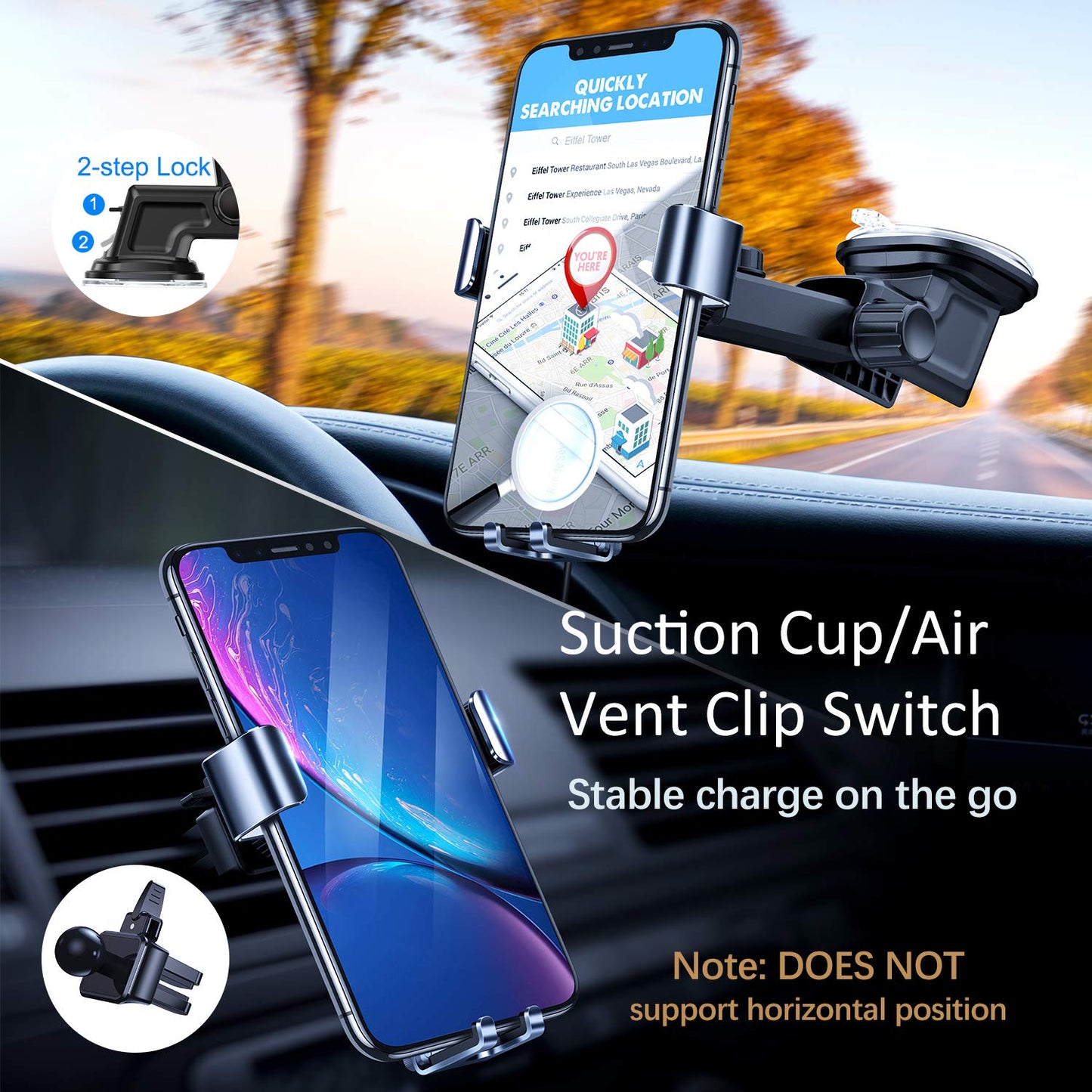 VANMASS Car Mount Wireless Charger: Keep Your Phone Powered Up on the Go - CarsBling - Best Car Gifts & Accessories