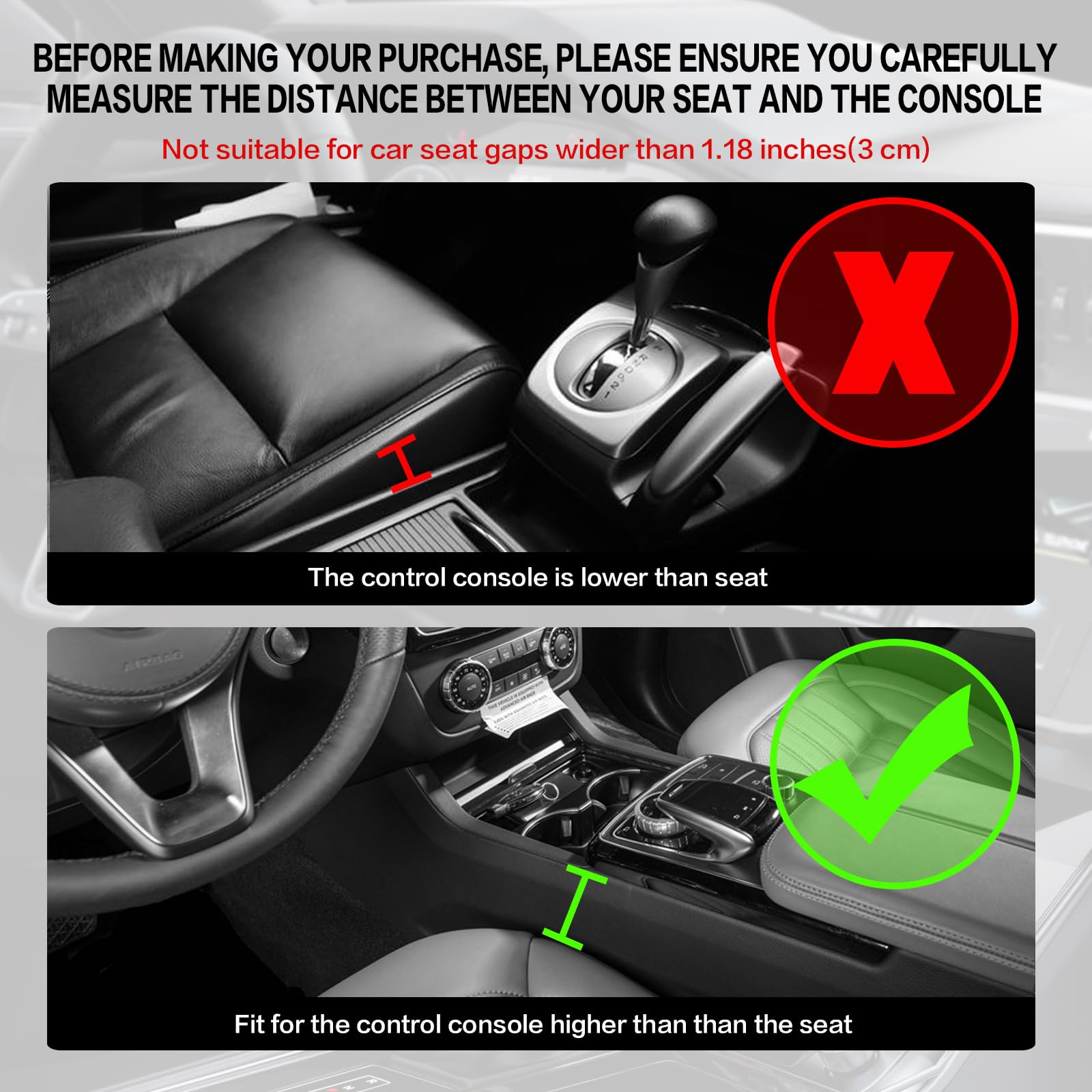 Car Seat Gap Filler - CarsBling - Best Car Gifts & Accessories