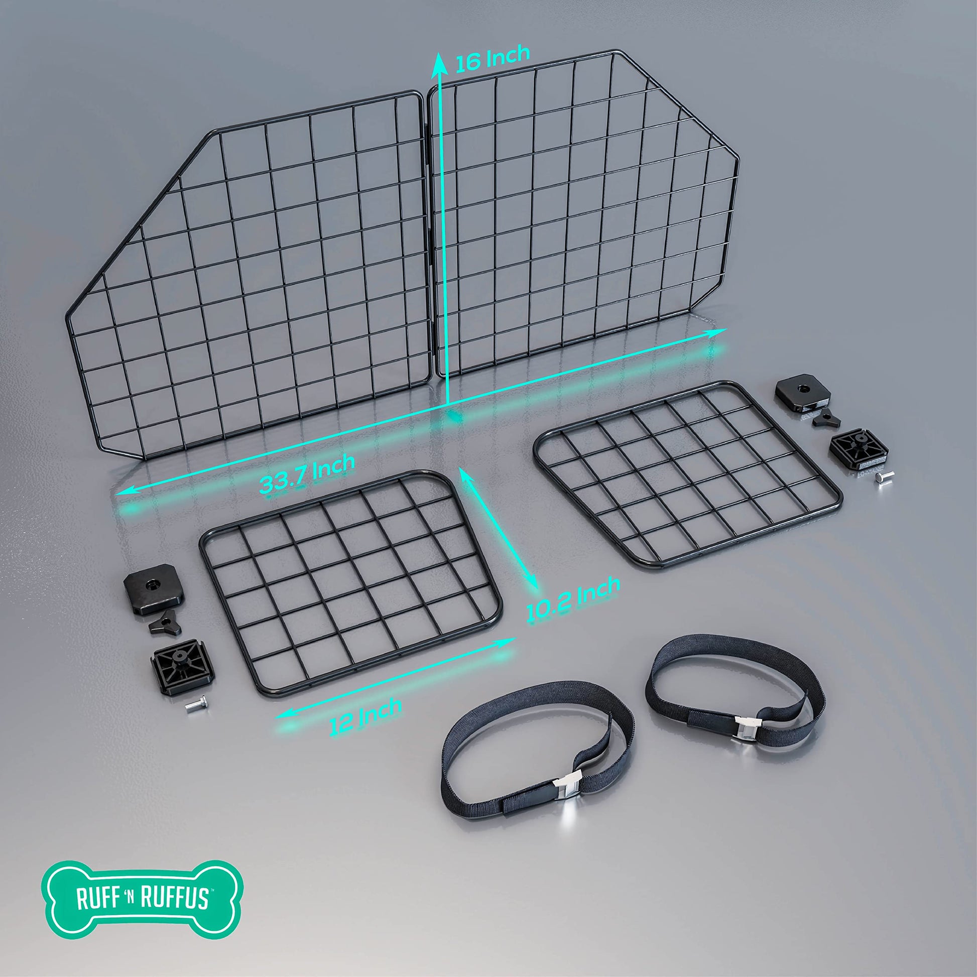 Heavy-Duty Foldable & Adjustable Dog Car Barrier - CarsBling - Best Car Gifts & Accessories