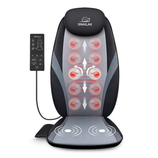 Shiatsu Massage Cushion with Heat - Kneading Back Massager for Home Office Seat - CarsBling - Best Car Gifts & Accessories