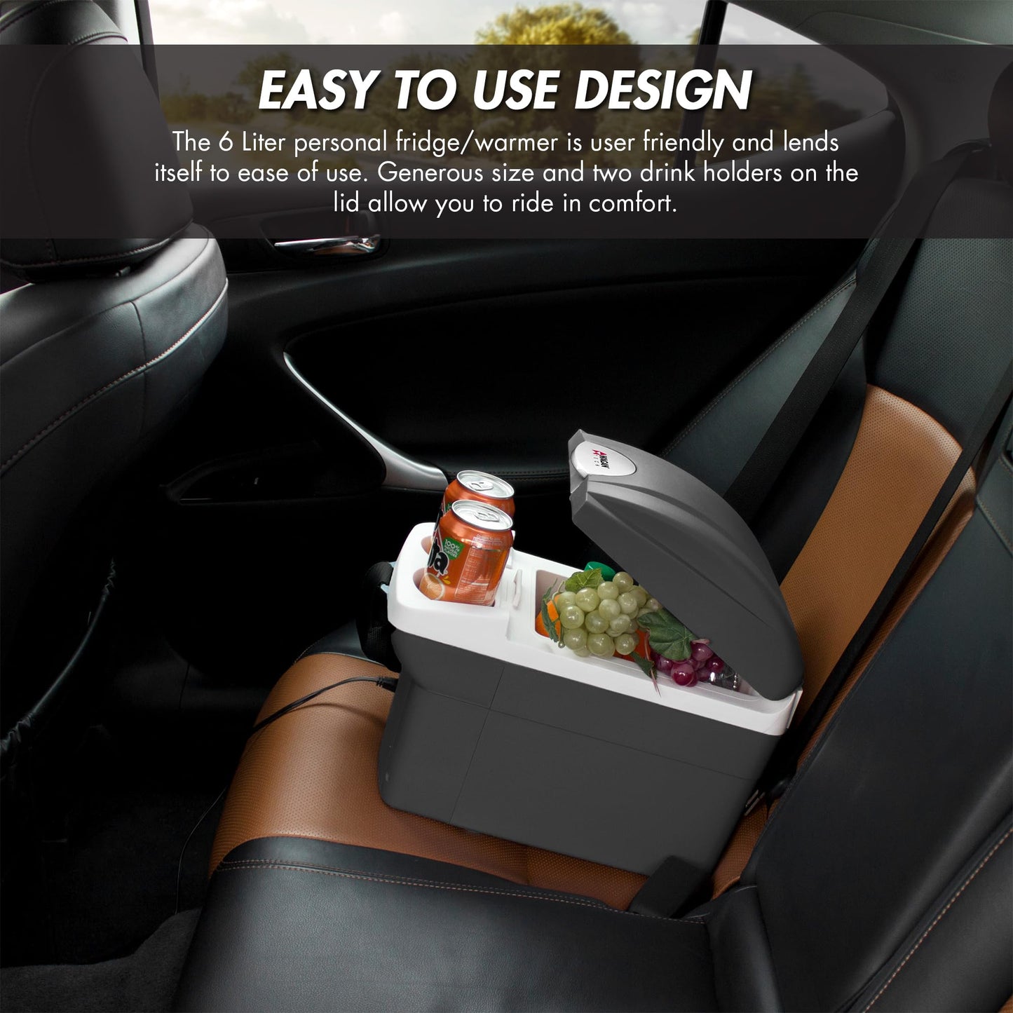 Wagan EL6206 12V Cooler Warmer: Compact Solution for Car, RV, and Camping - CarsBling - Best Car Gifts & Accessories
