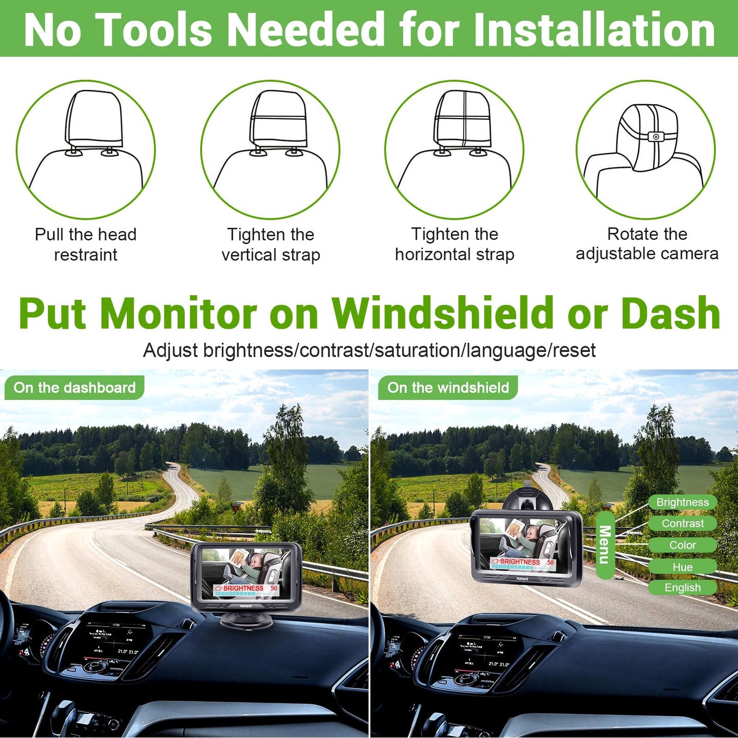 Baby Car Camera with Night Vision - CarsBling - Best Car Gifts & Accessories