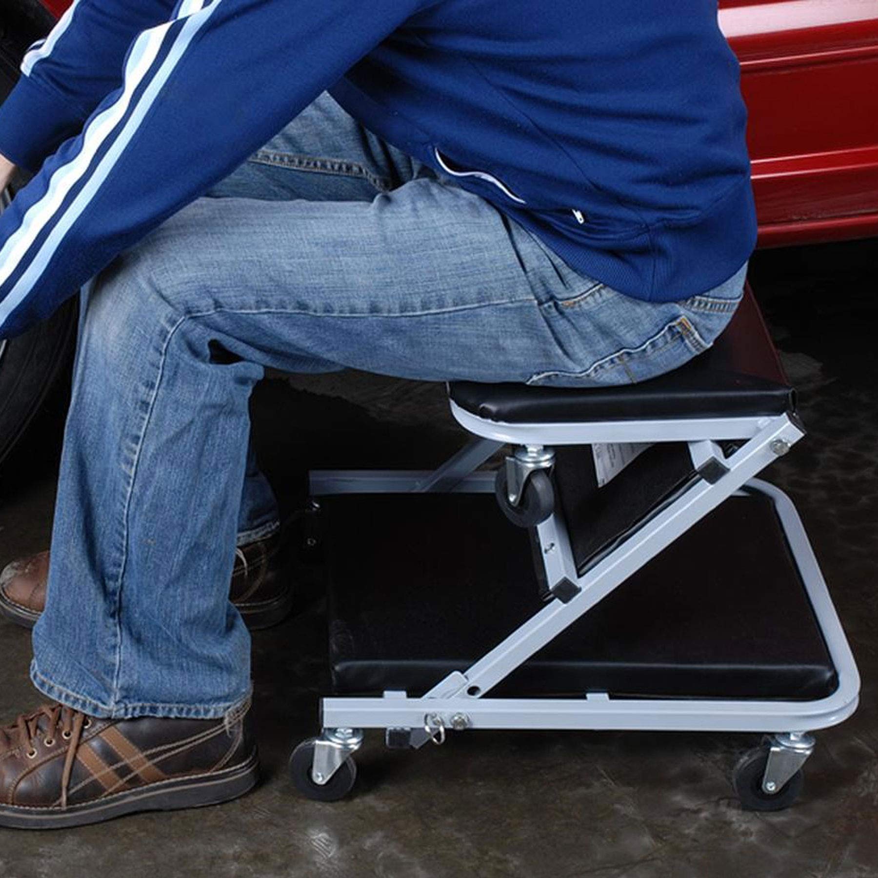 Pro-Lift C-2036D Grey 36" Z-Creeper Seat - CarsBling - Best Car Gifts & Accessories