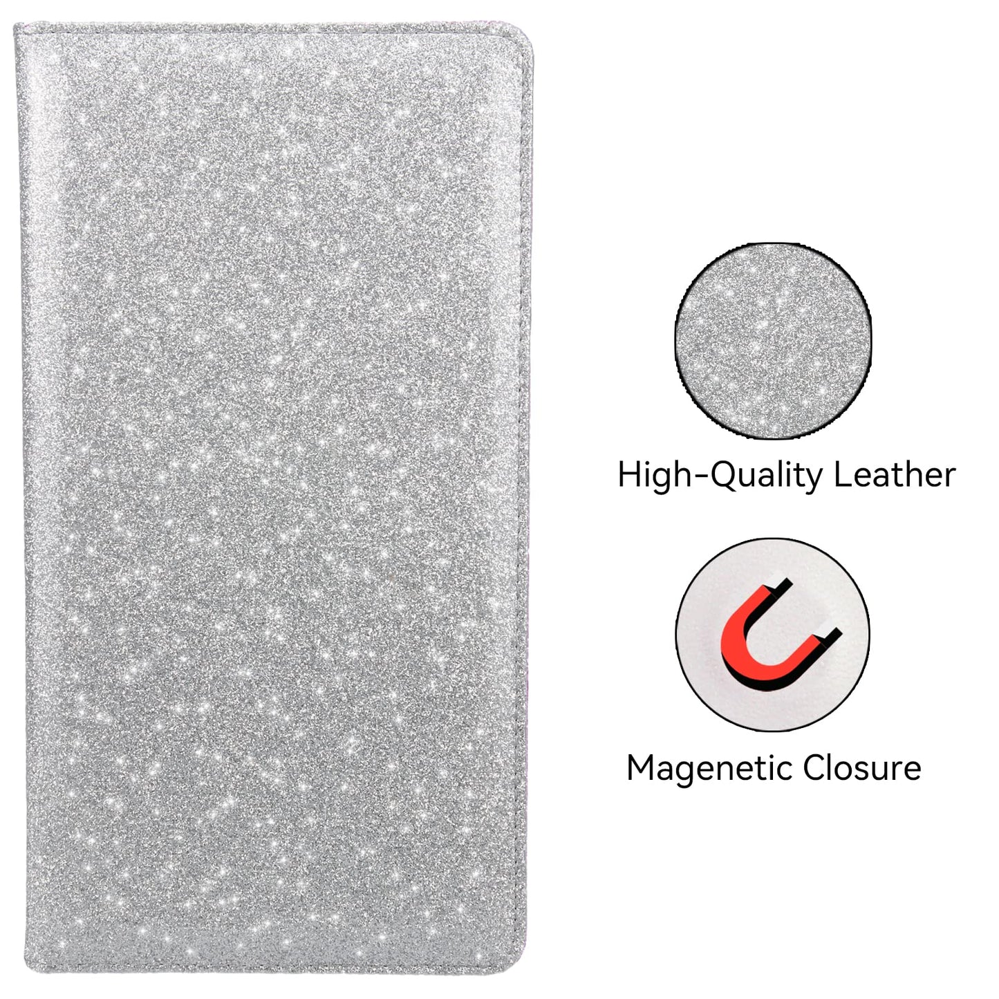 Magnetic Closure Vehicle Document Holder