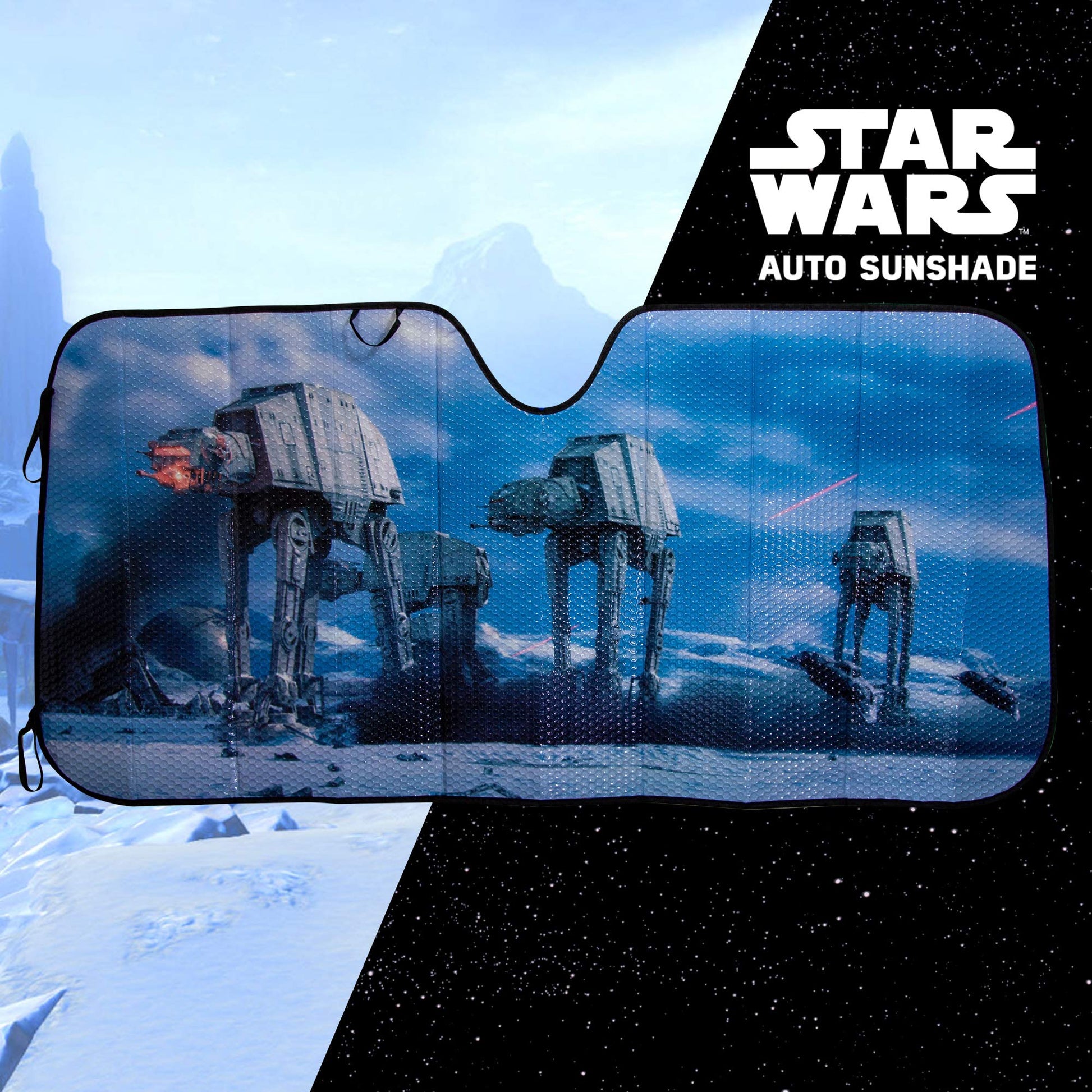 Star Wars Hoth Scene Front Windshield Sunshade - CarsBling - Best Car Gifts & Accessories