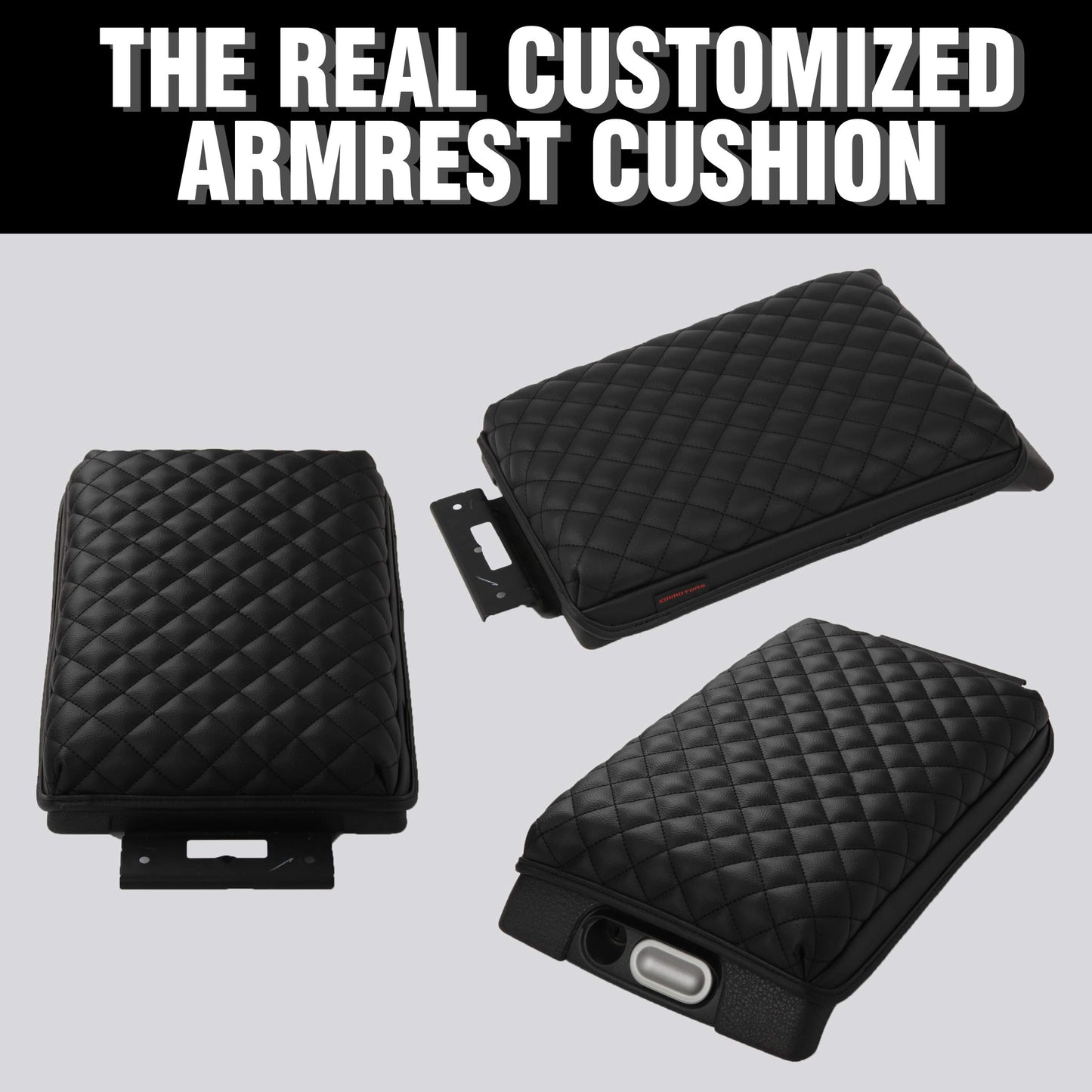 F-150 Center Console Cover, Armrest Cushion, Interior Accessories - CarsBling - Best Car Gifts & Accessories