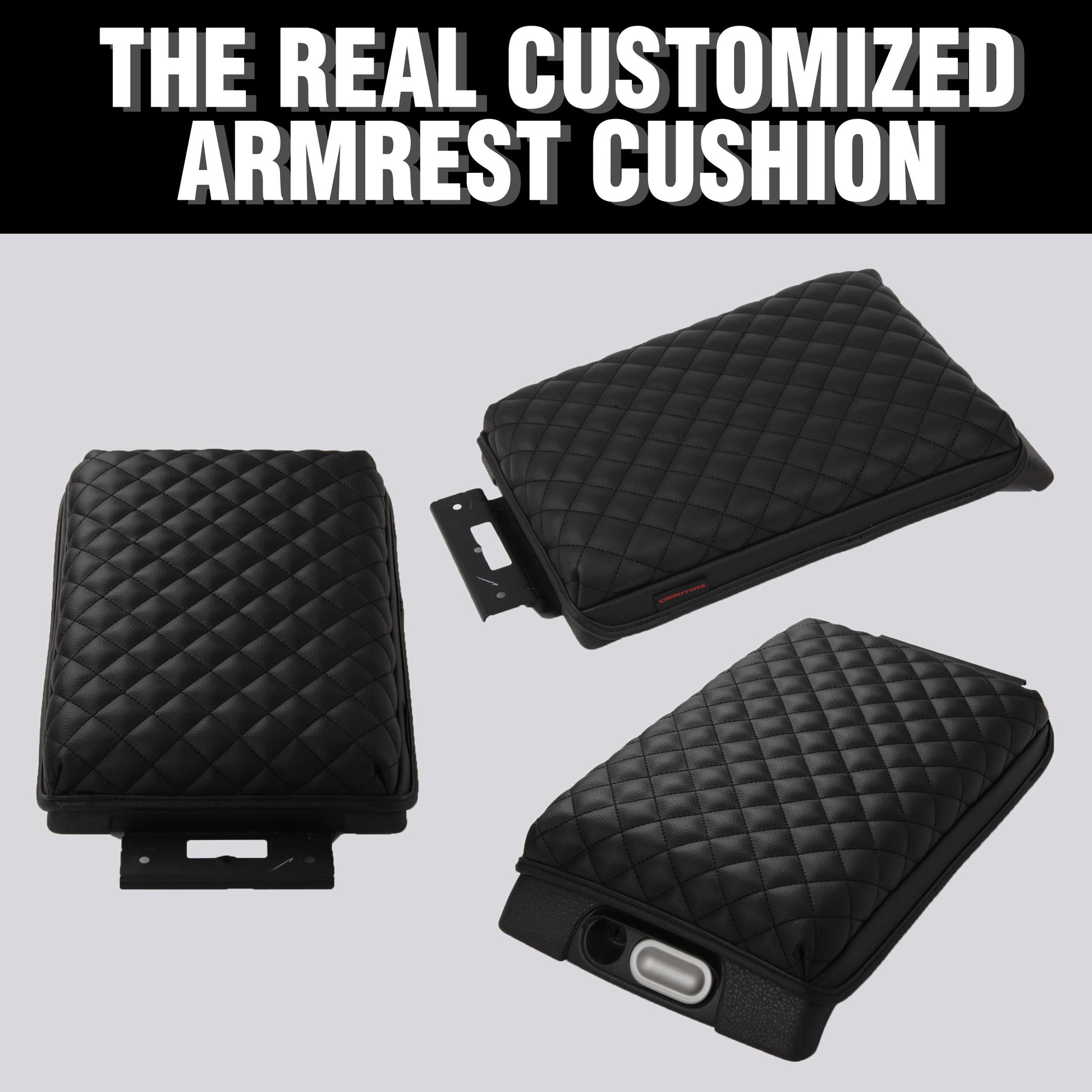F-150 Center Console Cover, Armrest Cushion, Interior Accessories - CarsBling - Best Car Gifts & Accessories