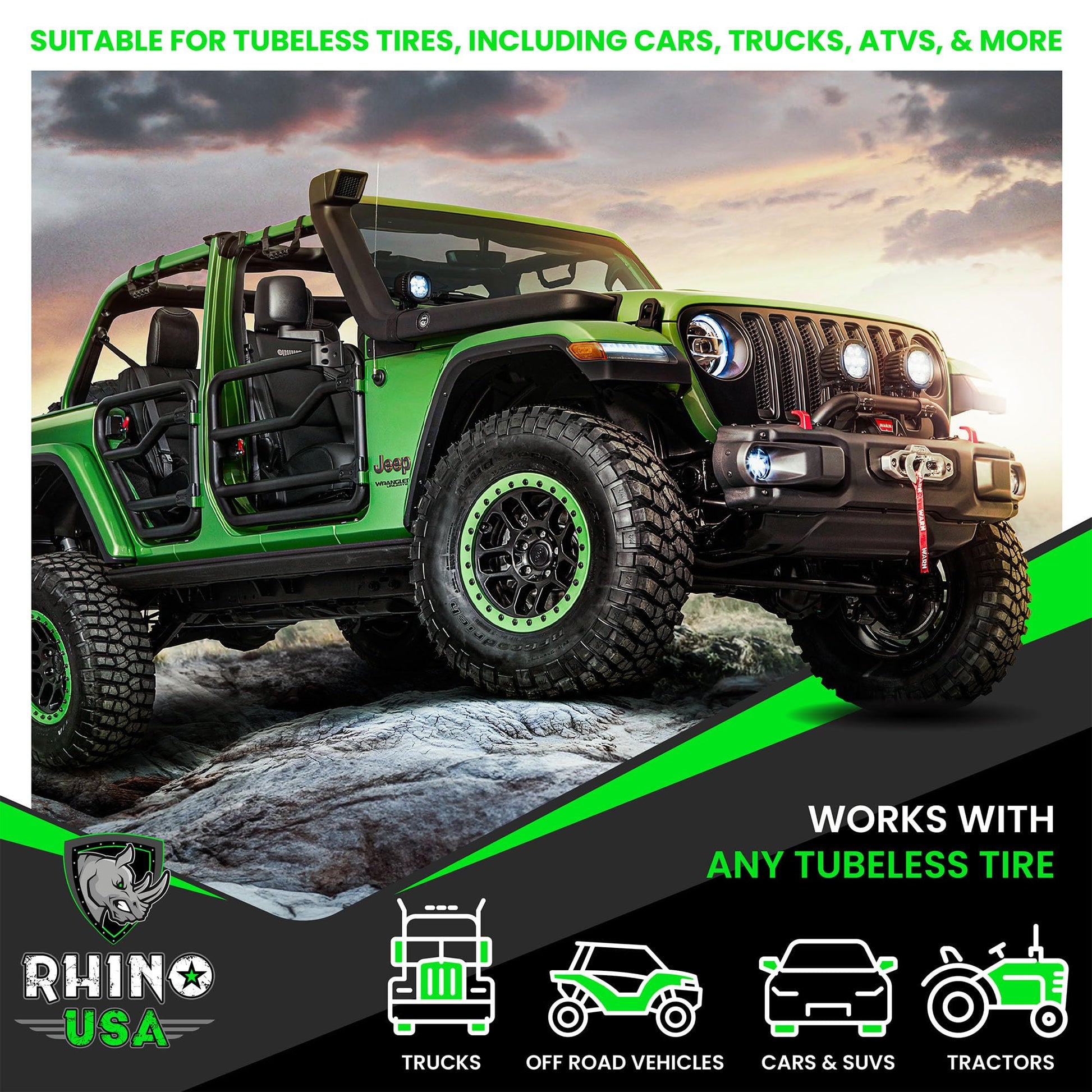 Tire Plug Repair Kit (86-Piece) for Cars, Motorcycles, ATV, UTV, RV - CarsBling - Best Car Gifts & Accessories