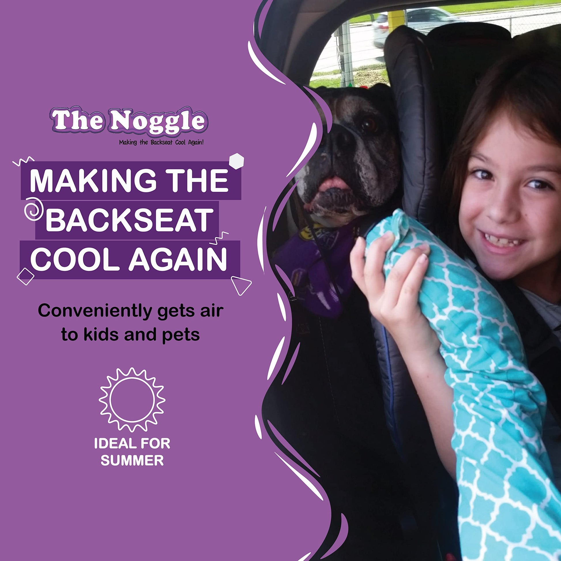 NOGGLE, 8ft - Kids Personal Air Conditioning System - CarsBling - Best Car Gifts & Accessories