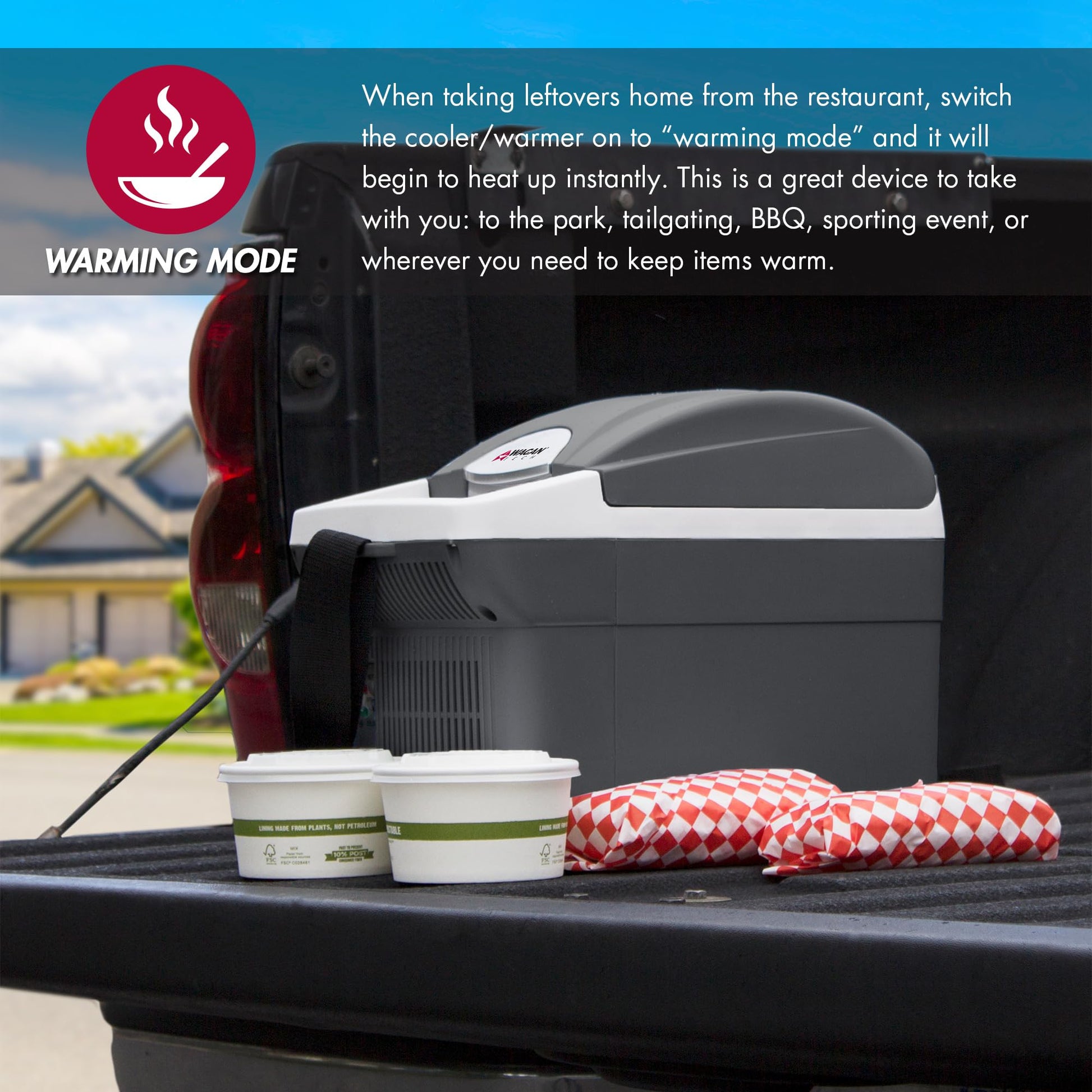 Wagan EL6206 12V Cooler Warmer: Compact Solution for Car, RV, and Camping - CarsBling - Best Car Gifts & Accessories