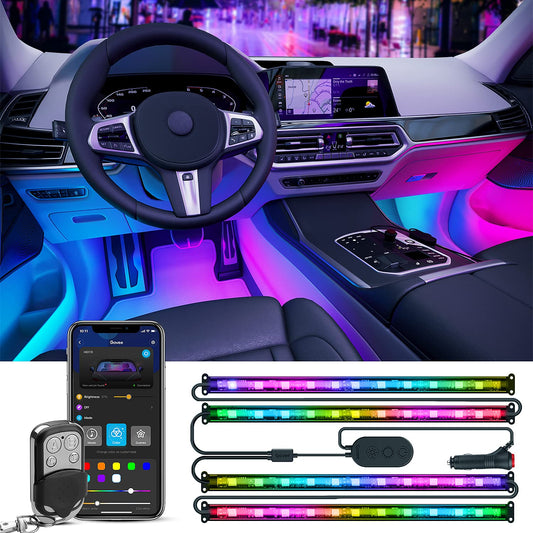 Interior RGBIC Car Lights with Smart App Control - CarsBling - Best Car Gifts & Accessories