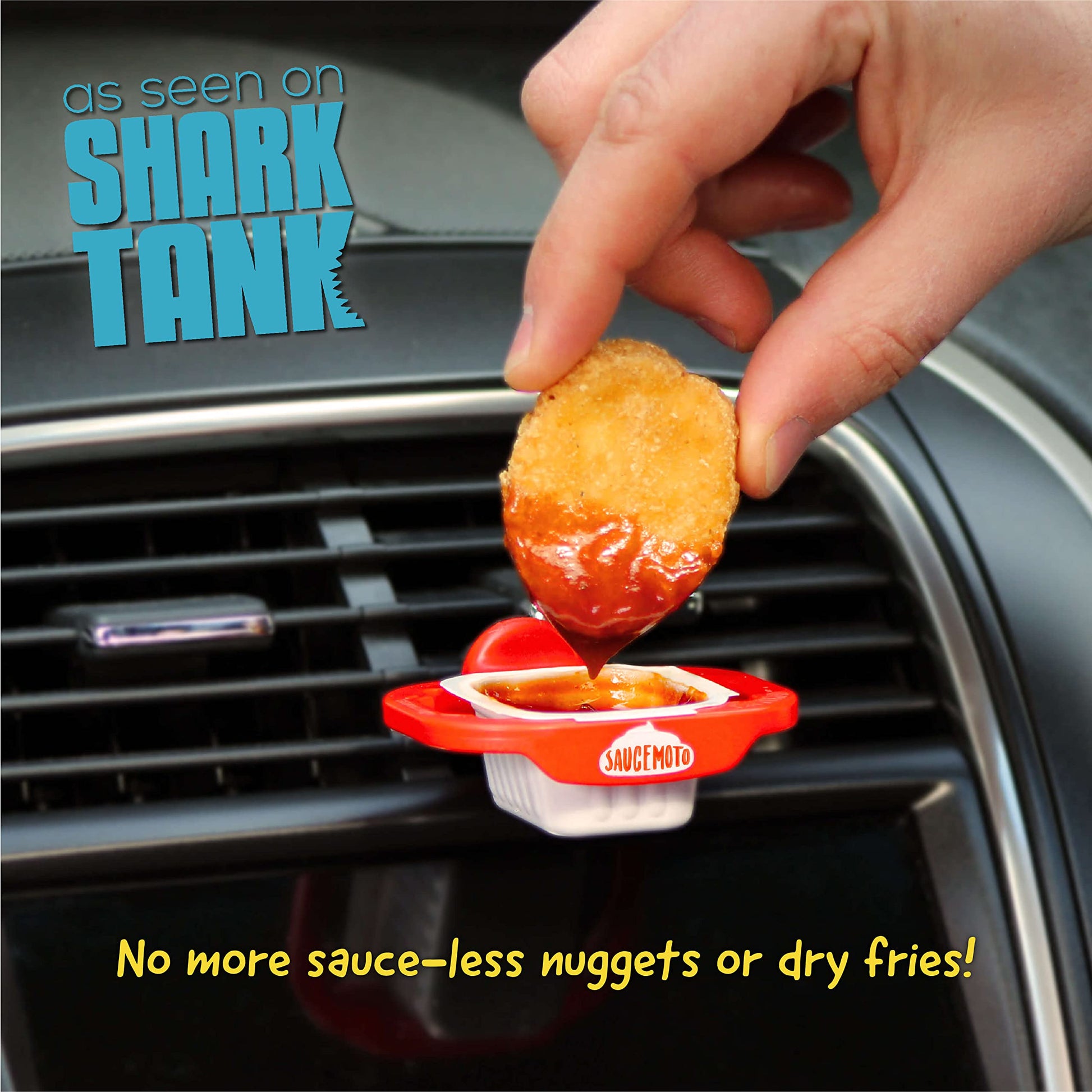 An in-car sauce holder for ketchup and dipping sauces - CarsBling - Best Car Gifts & Accessories