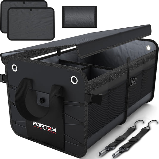 SUV Trunk Organizer, Collapsible Multi-Compartment Storage Bag - CarsBling - Best Car Gifts & Accessories