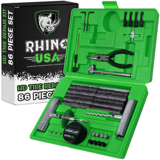Tire Plug Repair Kit (86-Piece) for Cars, Motorcycles, ATV, UTV, RV - CarsBling - Best Car Gifts & Accessories
