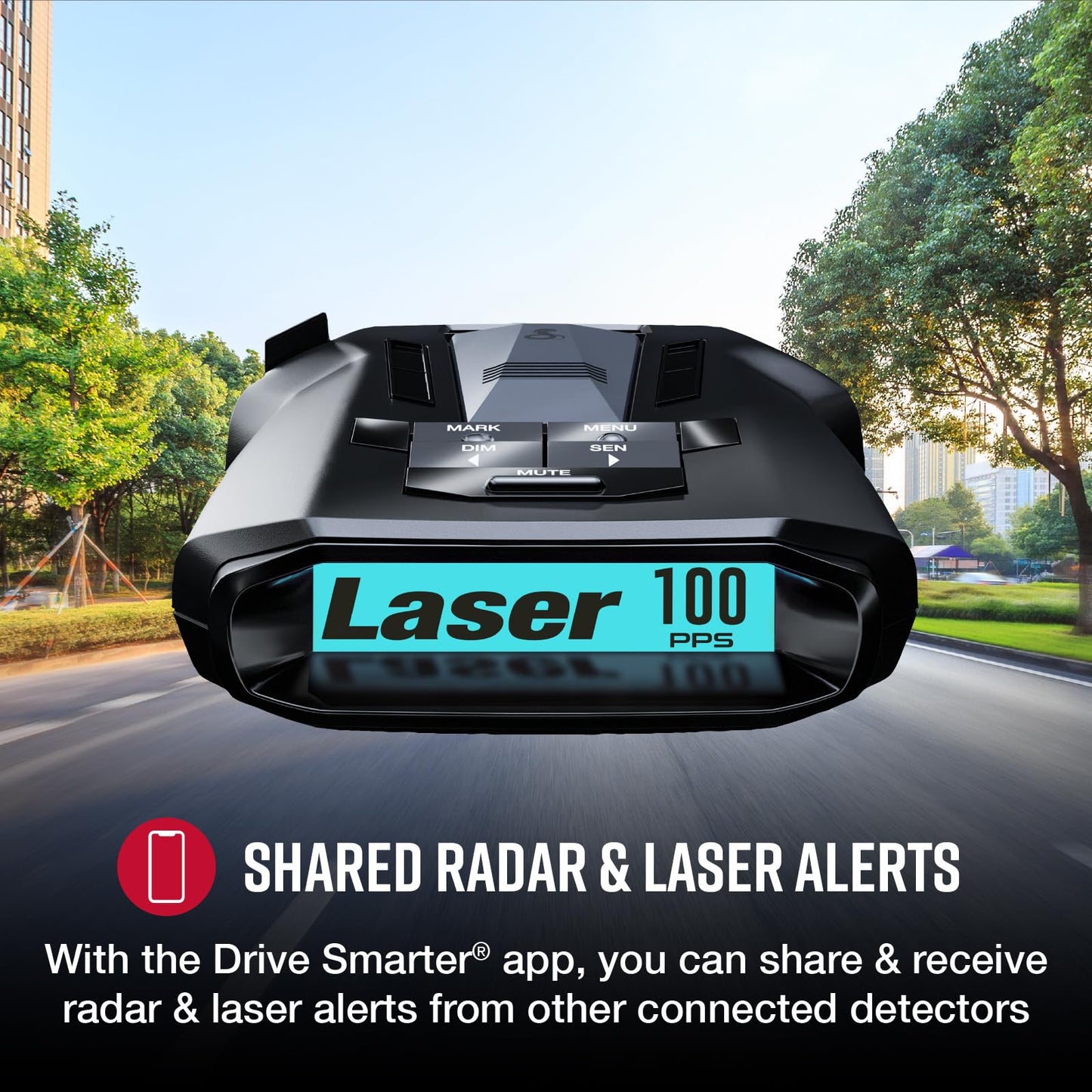 Cobra RAD 700i Laser Radar Detector with Premium Detection - CarsBling - Best Car Gifts & Accessories