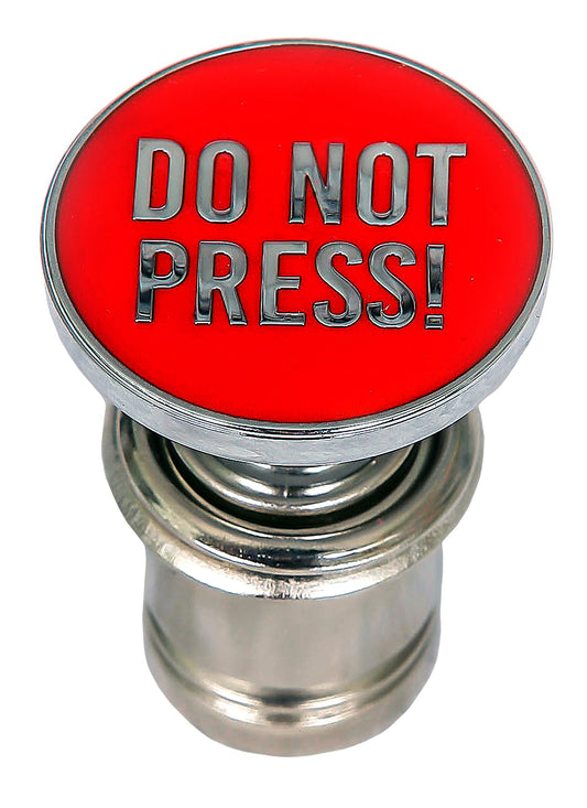 Do Not Press Button Red Push Button Car Power Plug - CarsBling - Best Car Gifts & Accessories