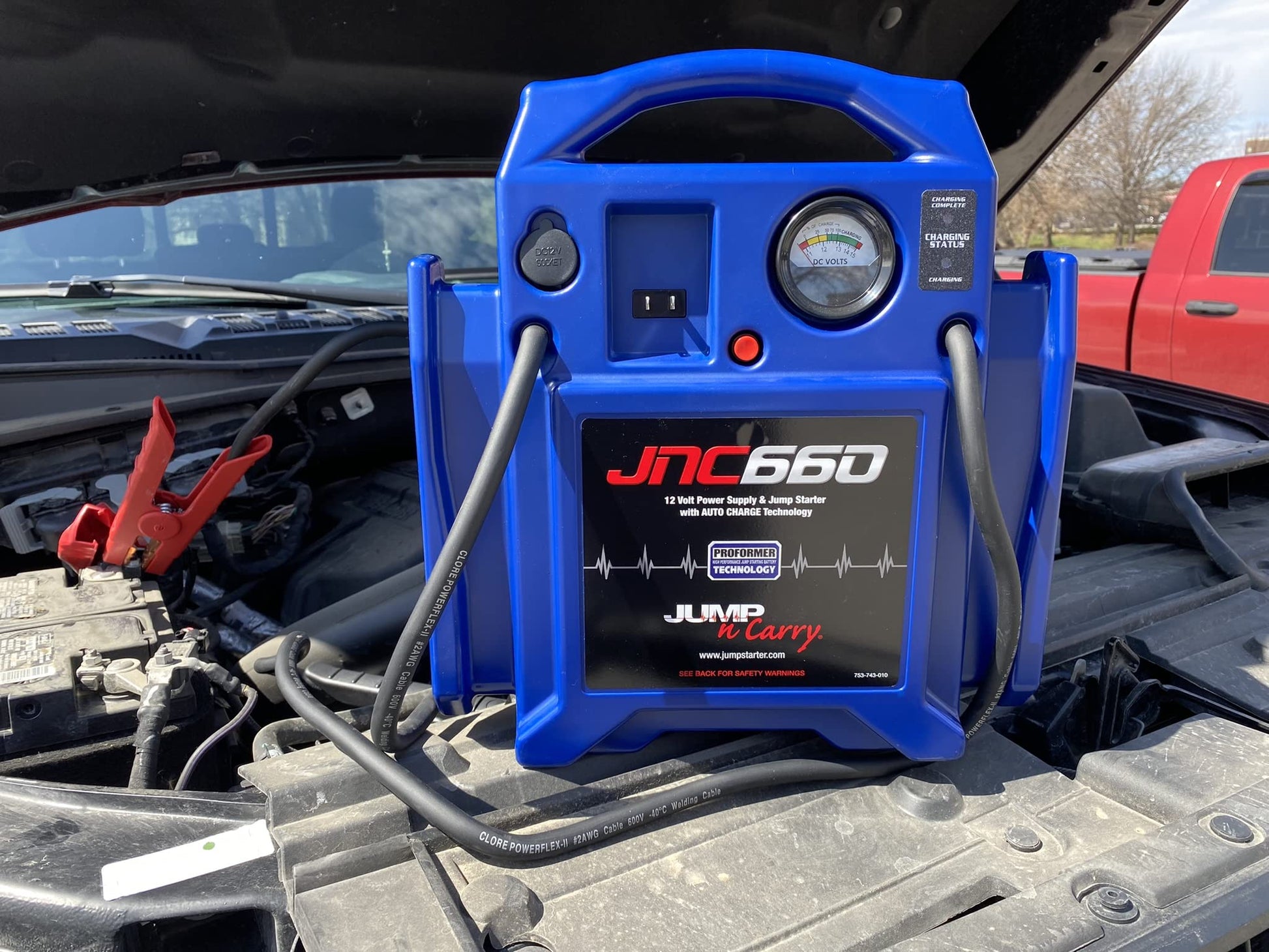 Jump-N-Carry JNC660 1700 Peak Amp 12 Volt Jump Starter - CarsBling - Best Car Gifts & Accessories