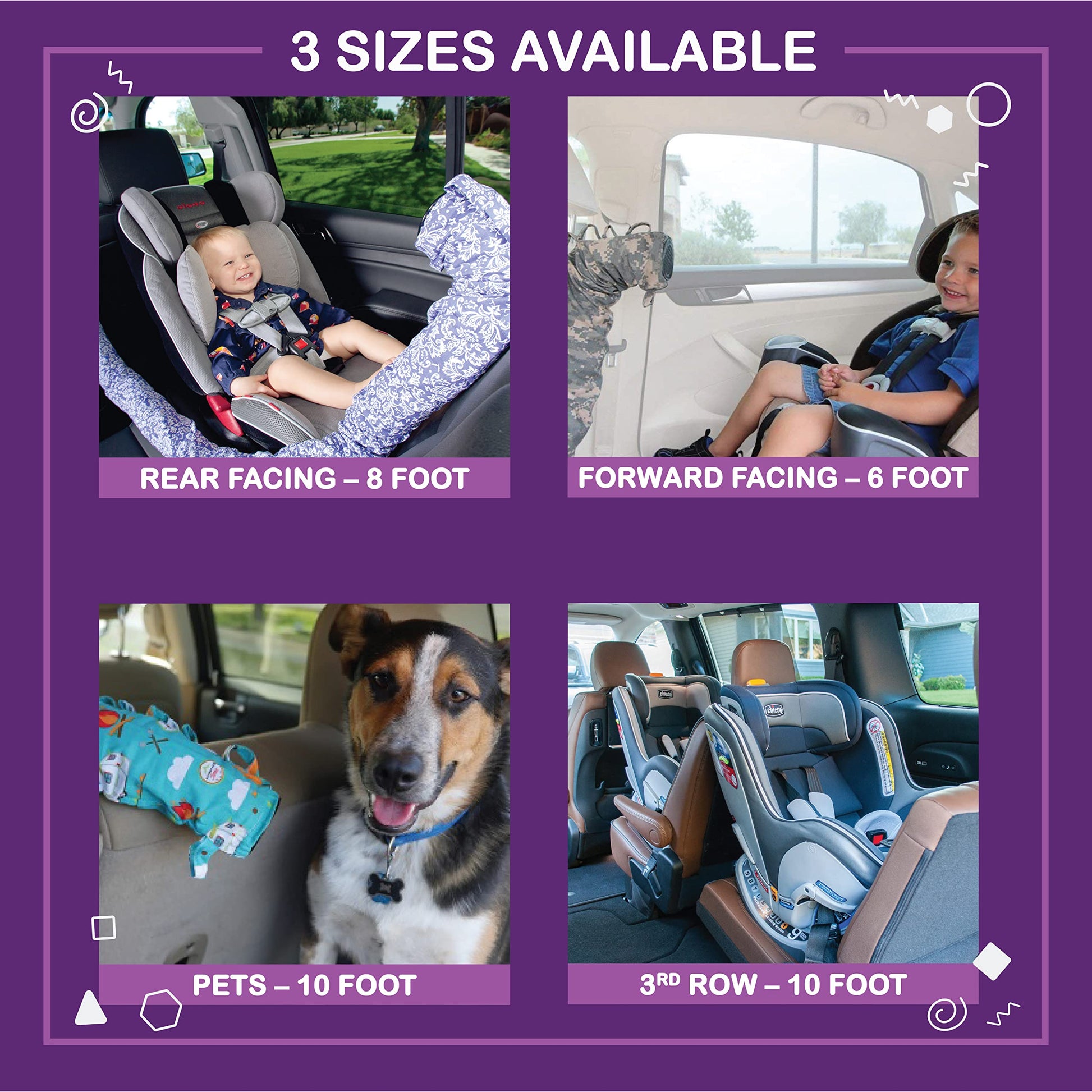 NOGGLE, 8ft - Kids Personal Air Conditioning System - CarsBling - Best Car Gifts & Accessories