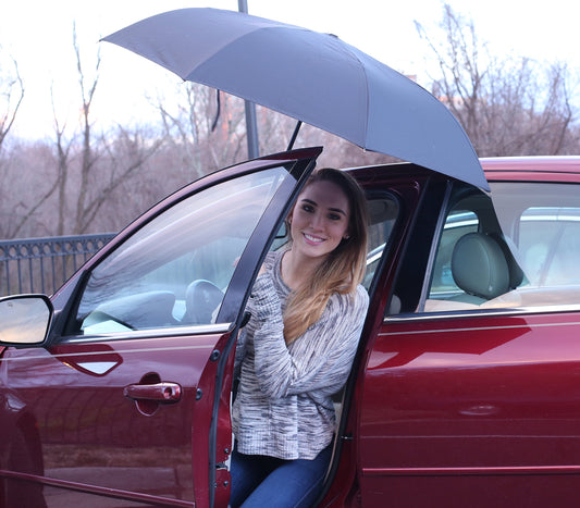 Reverse Inverted Inside Out Umbrella - Upside Down UV Sun Protection Windproof Brella - CarsBling - Best Car Gifts & Accessories
