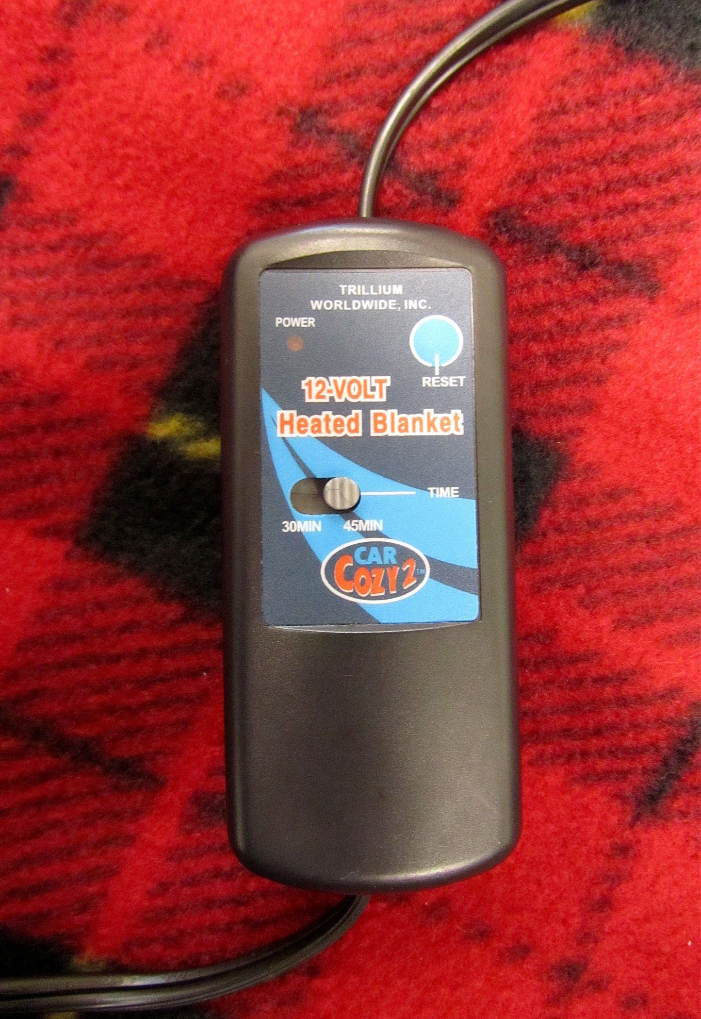 Trillium Worldwide TWI-2001 Heated Fleece Travel Electric Blanket: Stay Warm on the Go - CarsBling - Best Car Gifts & Accessories