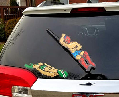 WiperTags Luchador Wrestling Cover: Add Some Fun to Your Rear Wipers