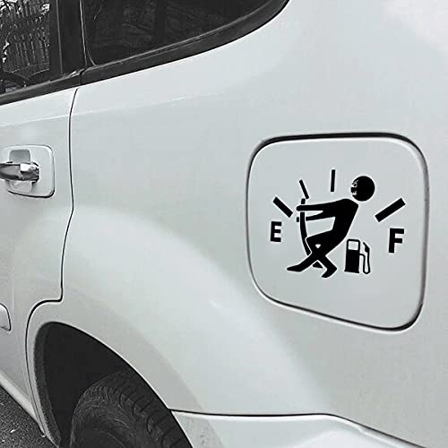 Funny High Gas Consumption Car Sticker, Fuel Gauge Design