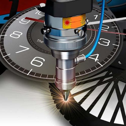 Auto Repair Shop Modern Decorative Silent Non Ticking Analog Wall Clock